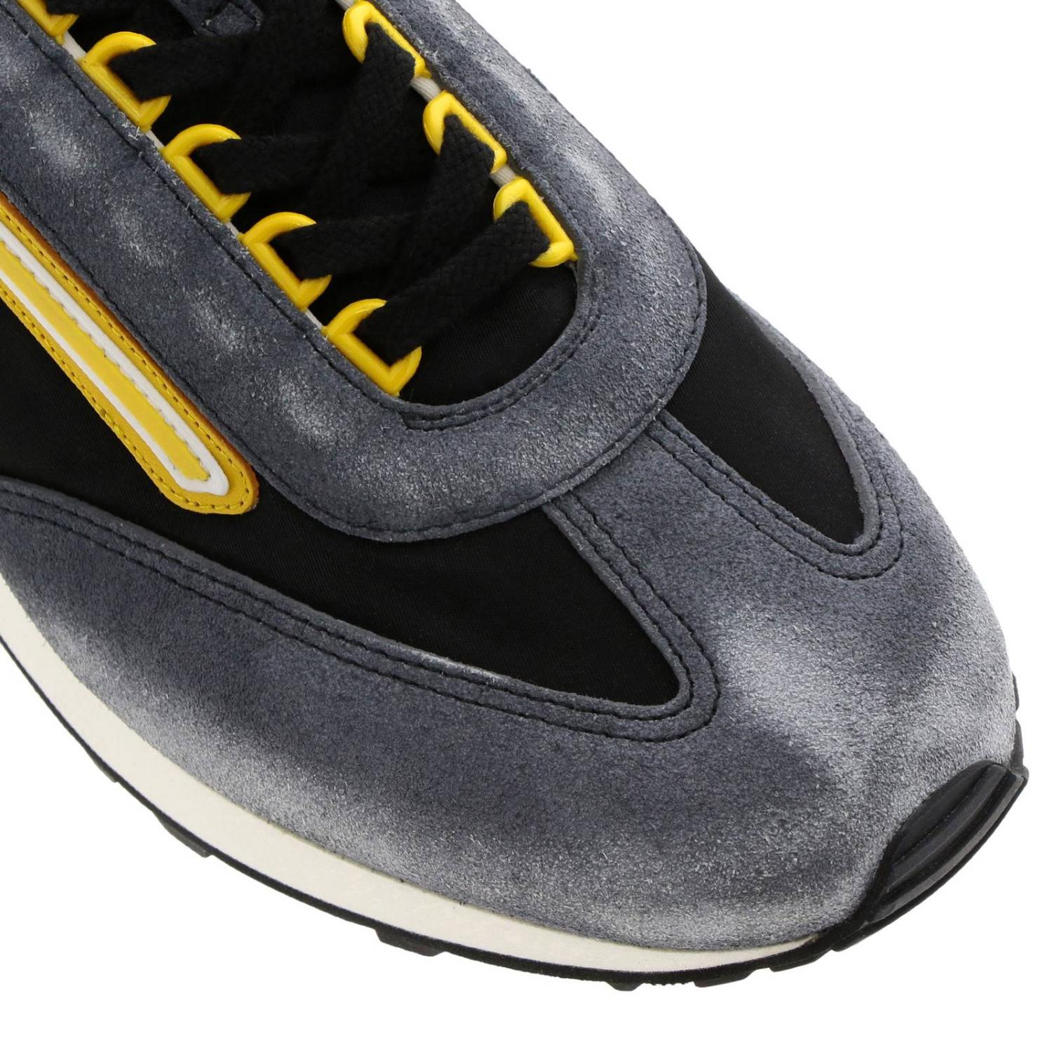 PRADA SNEAKERS: Shoes men Prada, Black - Img 3