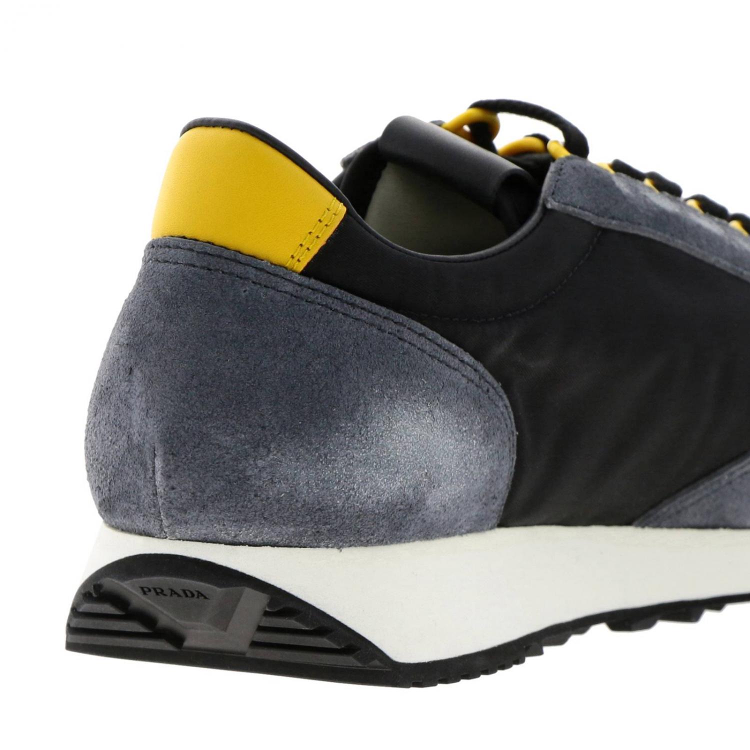 PRADA SNEAKERS: Shoes men Prada, Black - Img 4