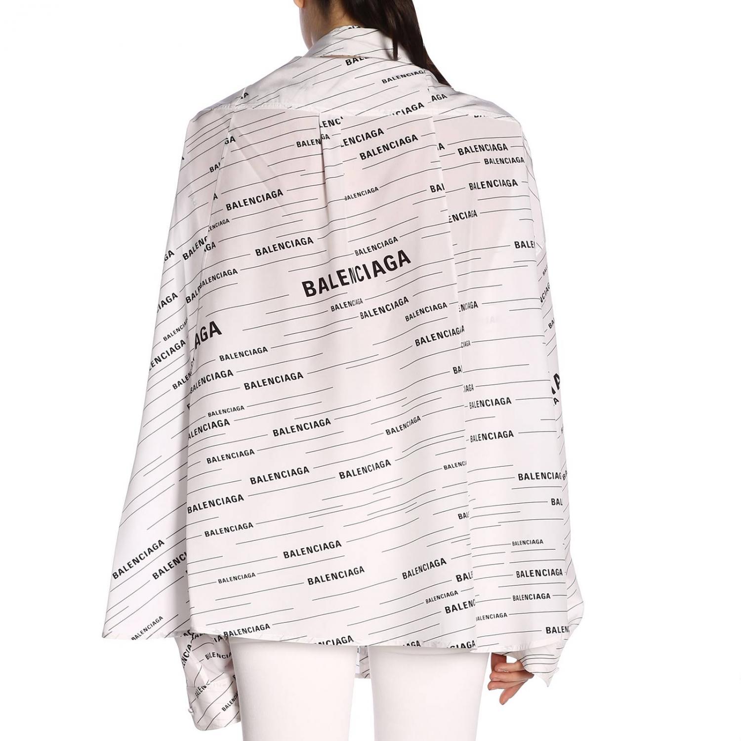 Balenciaga シャツ レディース - ホワイト | 556245 TDL55 | GIGLIO.COM