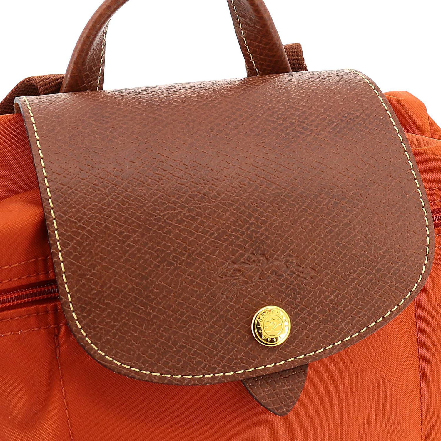 LONGCHAMP 백팩: 백팩 여성 Longchamp, 오렌지 - Img 3