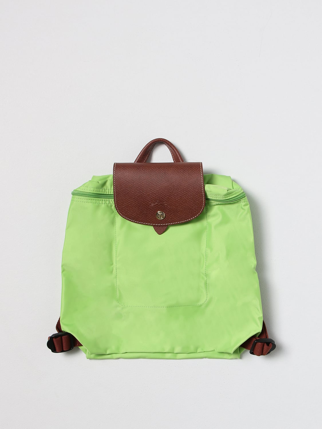 LONGCHAMP 백팩: 백팩 여성 Longchamp, 그린 - Img 1