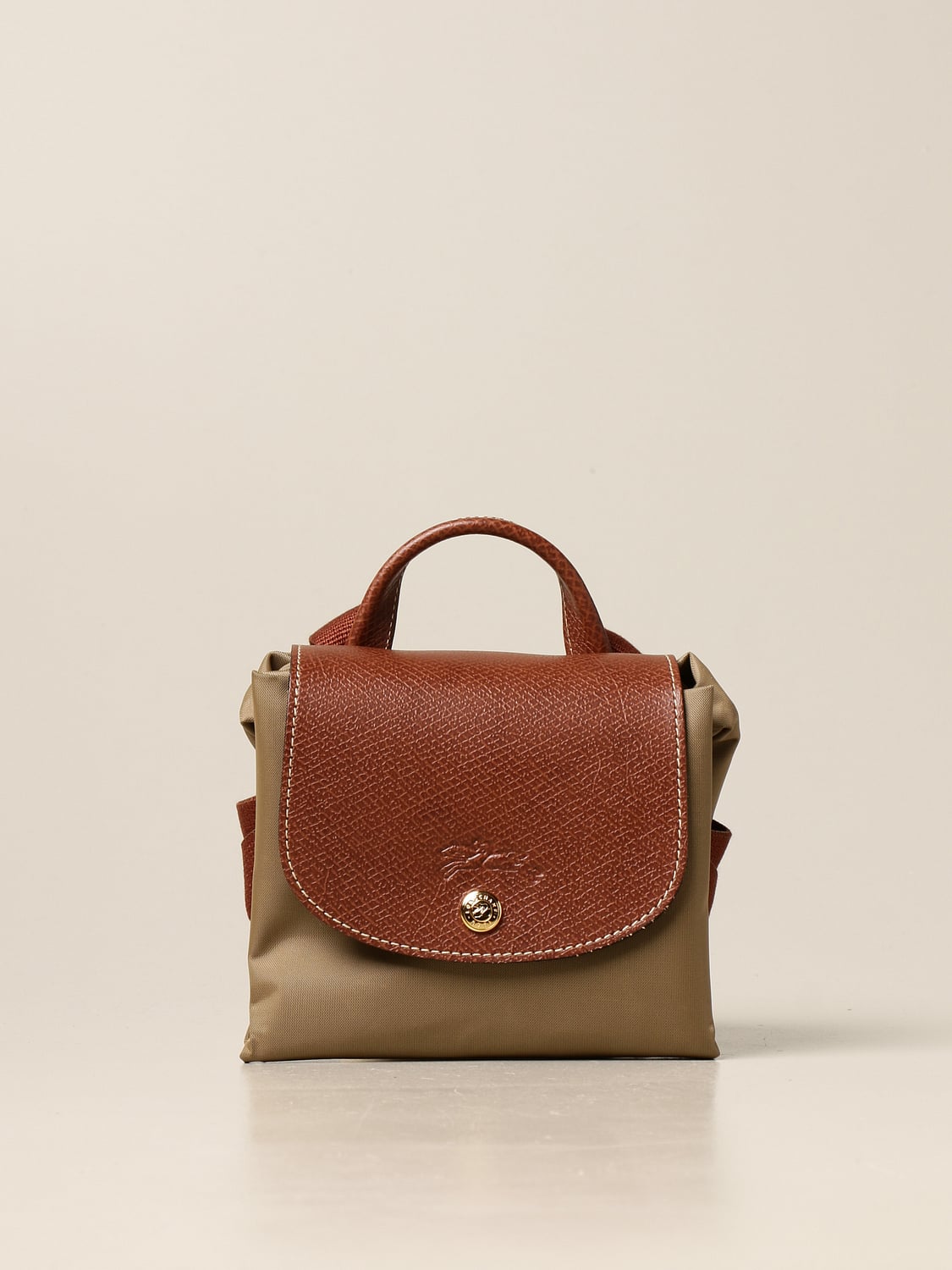 LONGCHAMP 백팩: 백팩 여성 Longchamp, 베이지 - Img 4