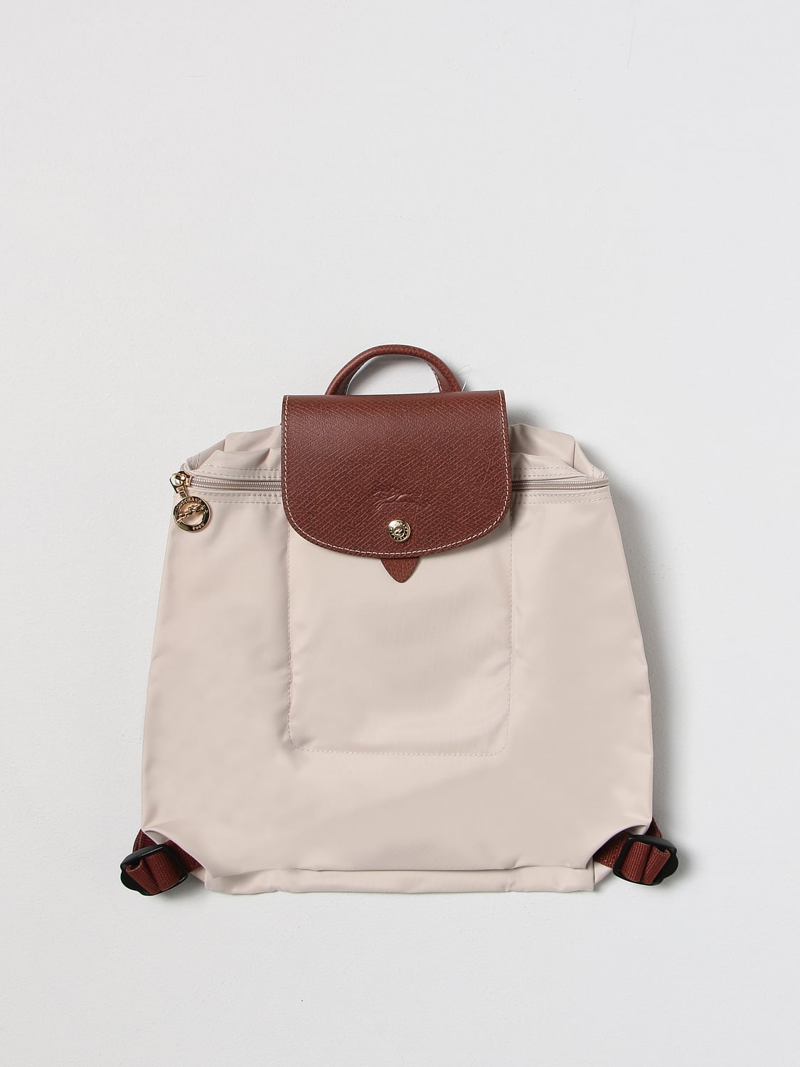LONGCHAMP 백팩: 백팩 여성 Longchamp, 옐로우 크림 - Img 1