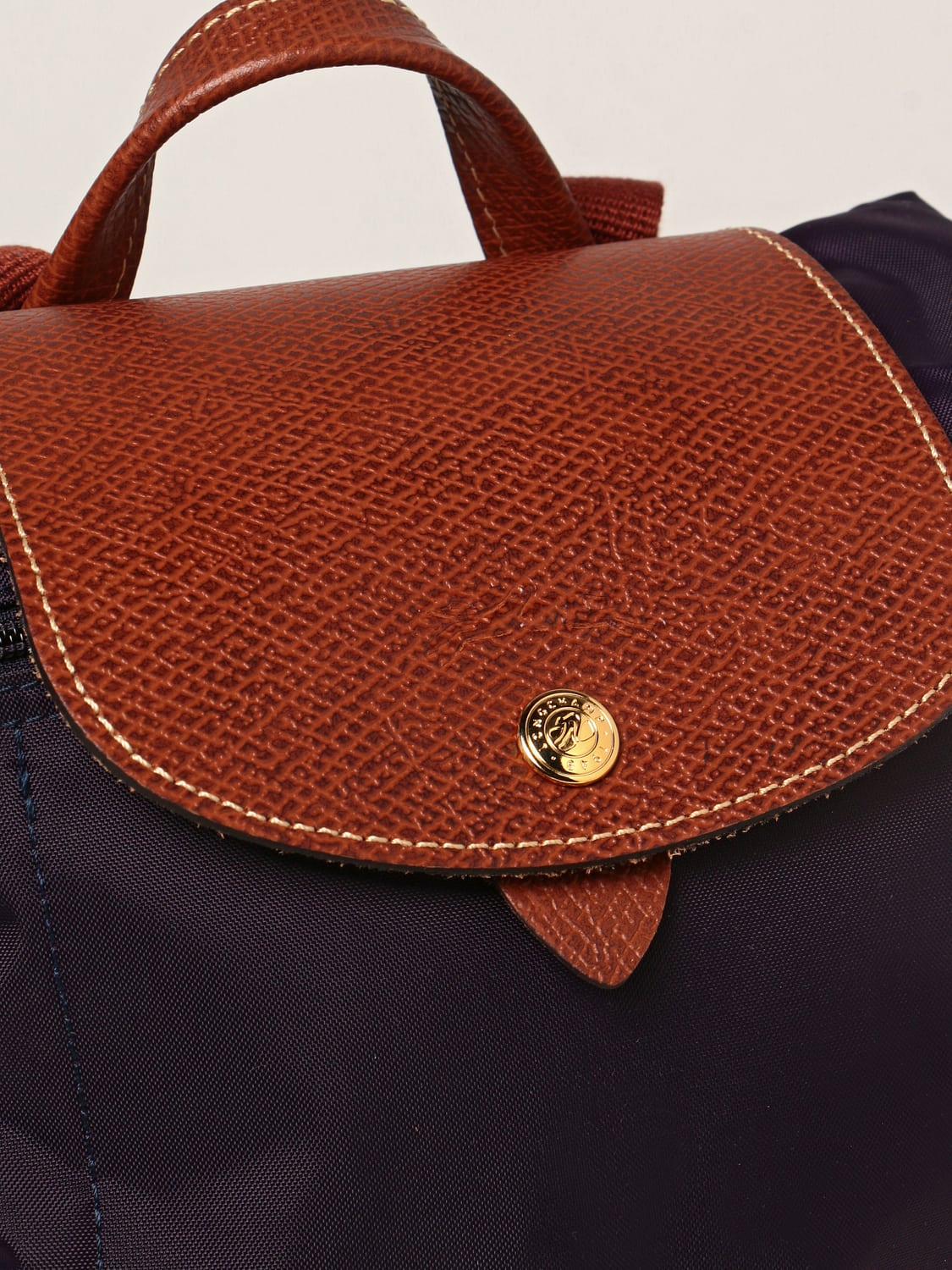 LONGCHAMP 백팩: 백팩 여성 Longchamp, 블루베리 - Img 3