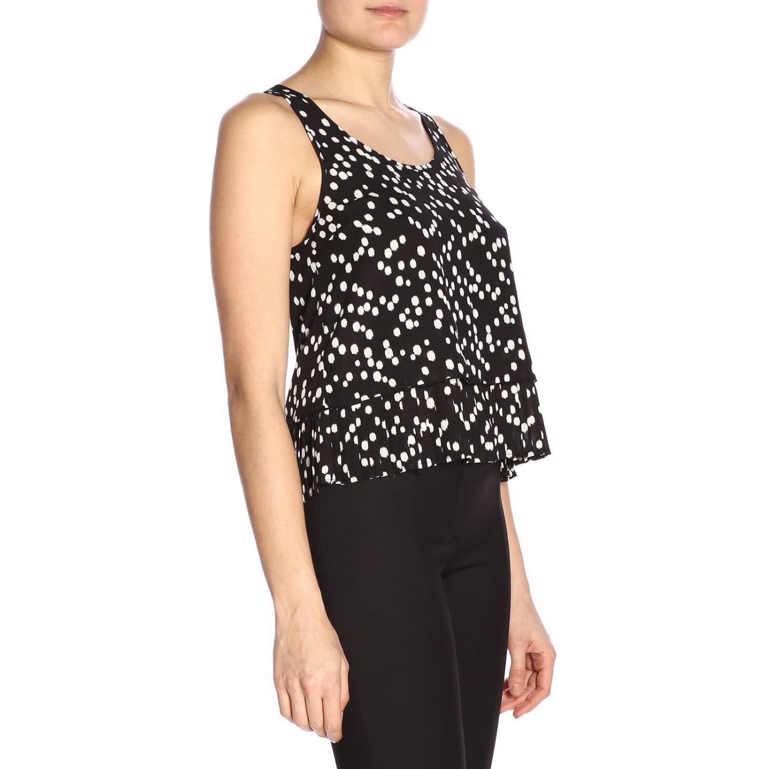 PATRIZIA PEPE TOP: Top mujer Patrizia Pepe, Negro - Img 2