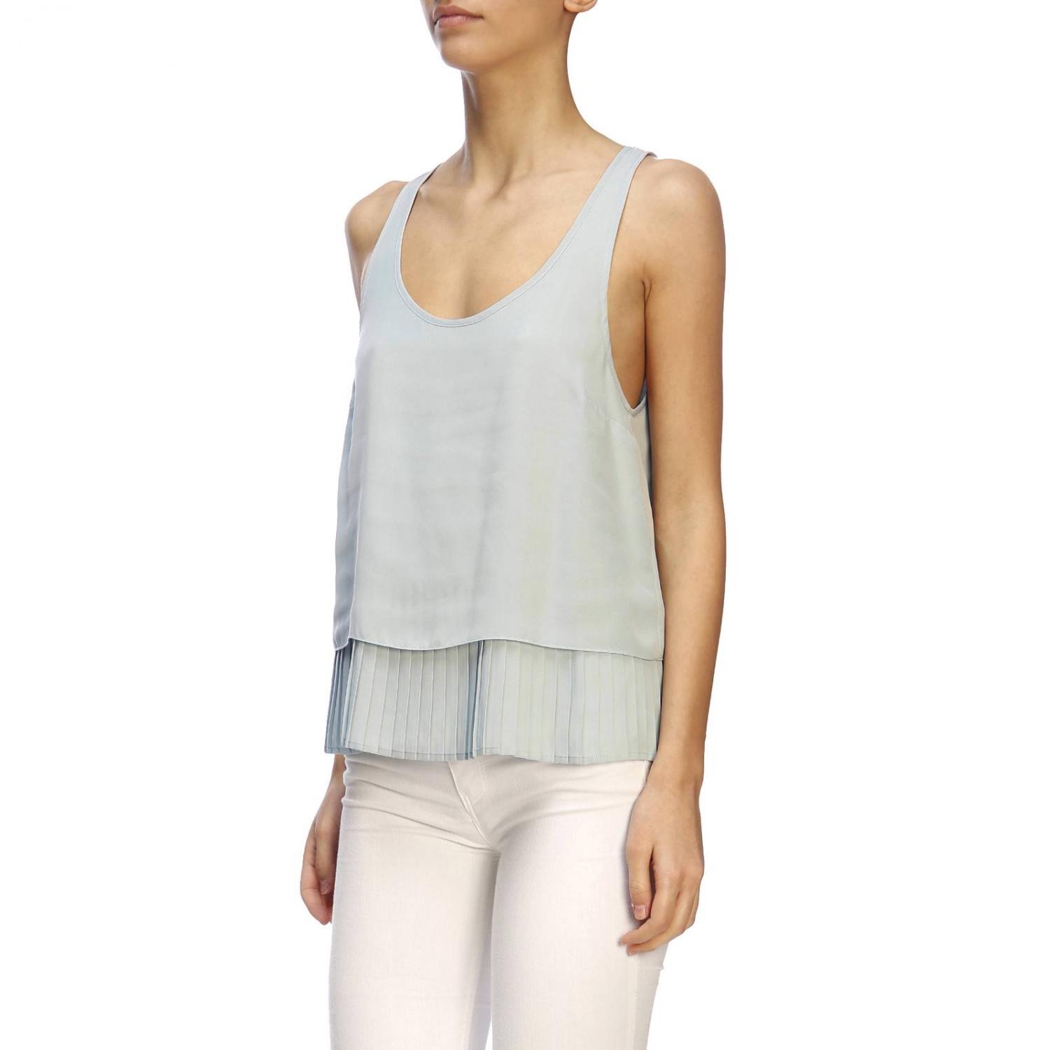 PATRIZIA PEPE TOP: Top mujer Patrizia Pepe, Agua - Img 2