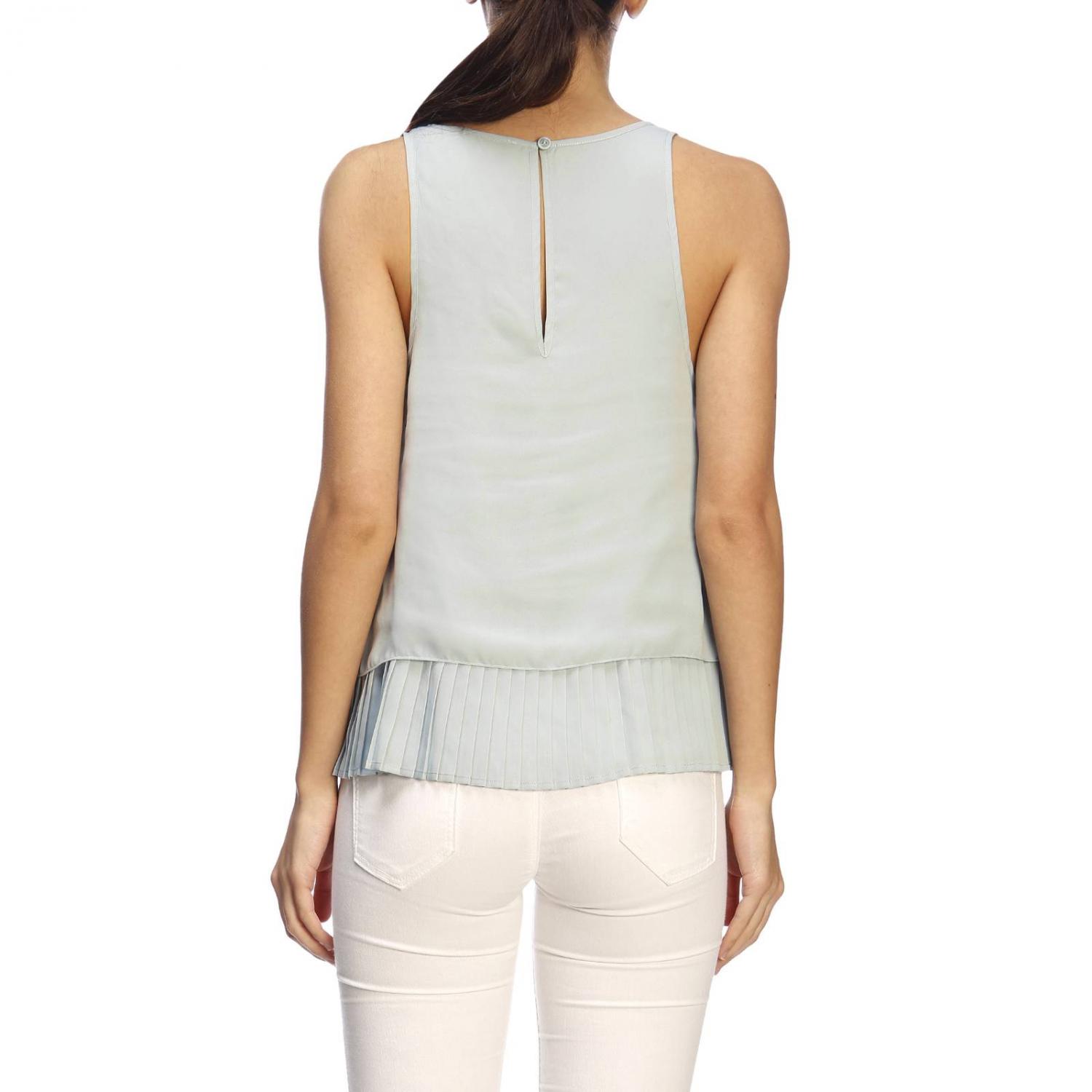 PATRIZIA PEPE TOP: Top mujer Patrizia Pepe, Agua - Img 3