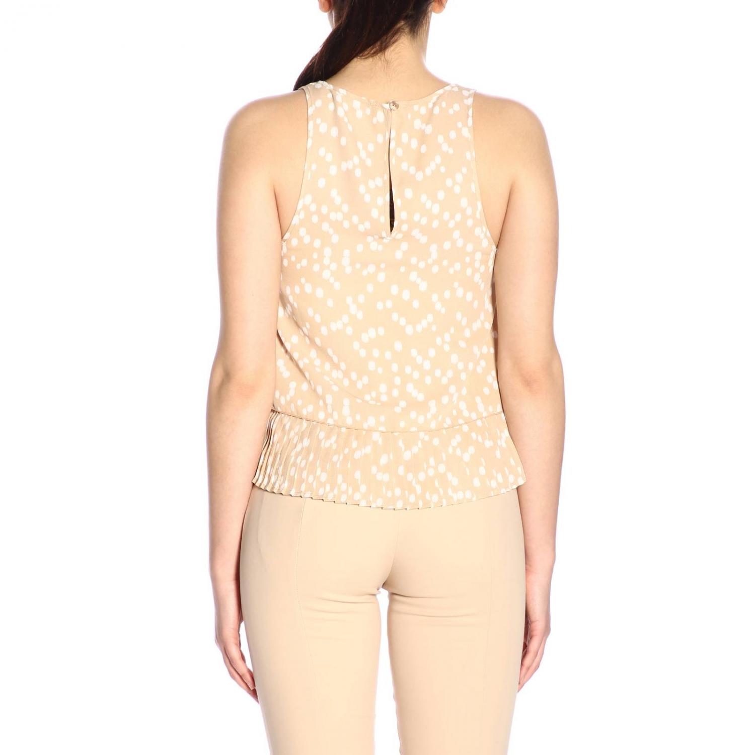 PATRIZIA PEPE TOP: Top mujer Patrizia Pepe, Beige - Img 3