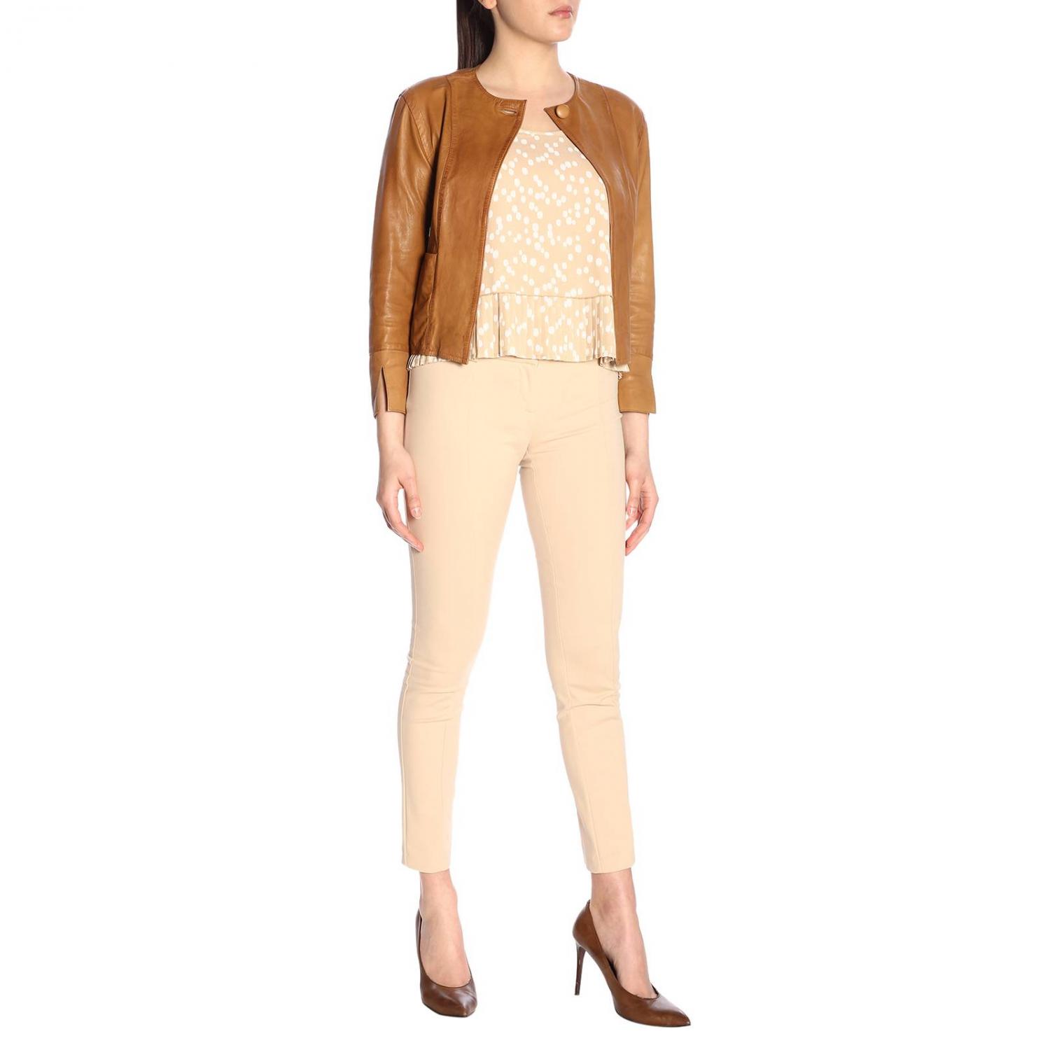 PATRIZIA PEPE TOP: Top mujer Patrizia Pepe, Beige - Img 4