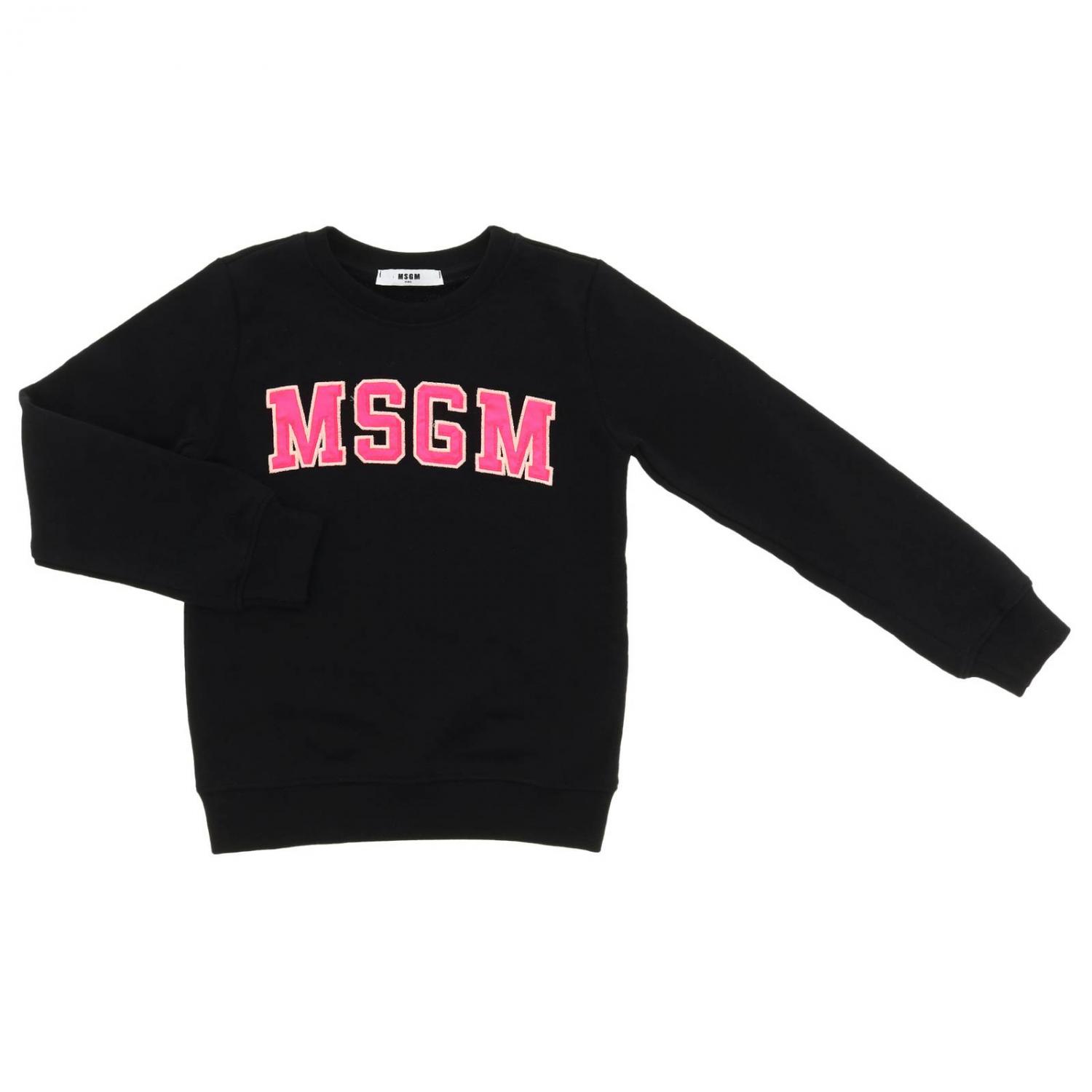 MSGM KIDS PULL: Pull enfant MSGM Kids, Noir - Img 1