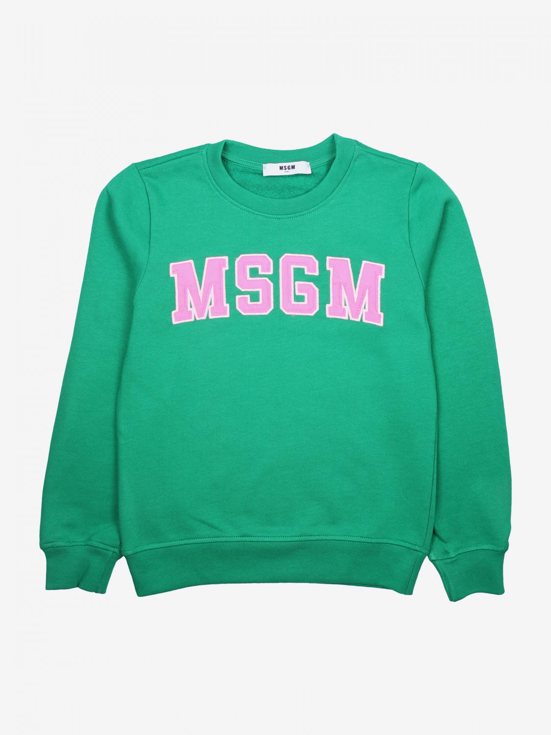 MSGM KIDS PULL: Pull enfant MSGM Kids, Vert - Img 1