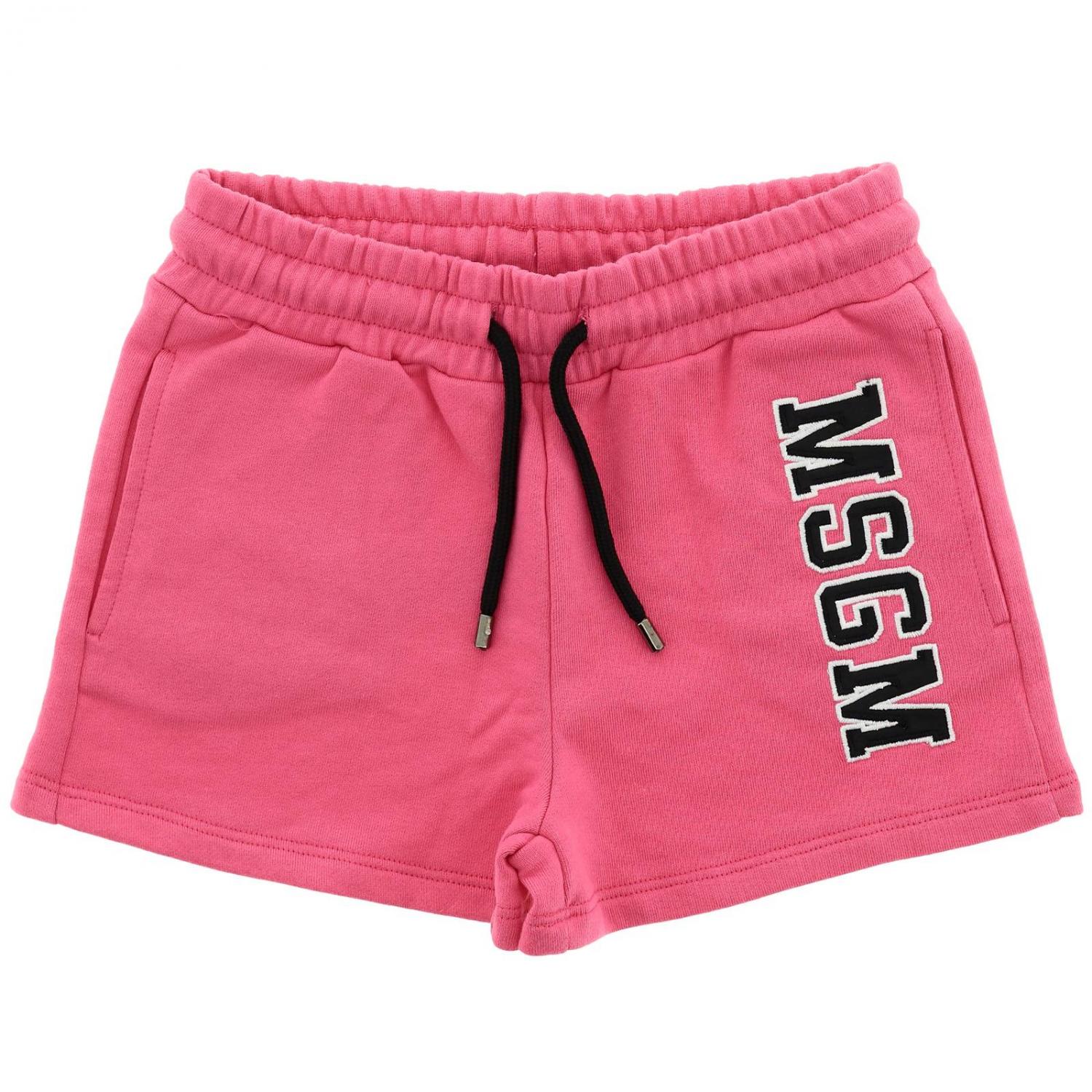MSGM KIDS PANTS: Pants kids MSGM Kids, Fuchsia - Img 1