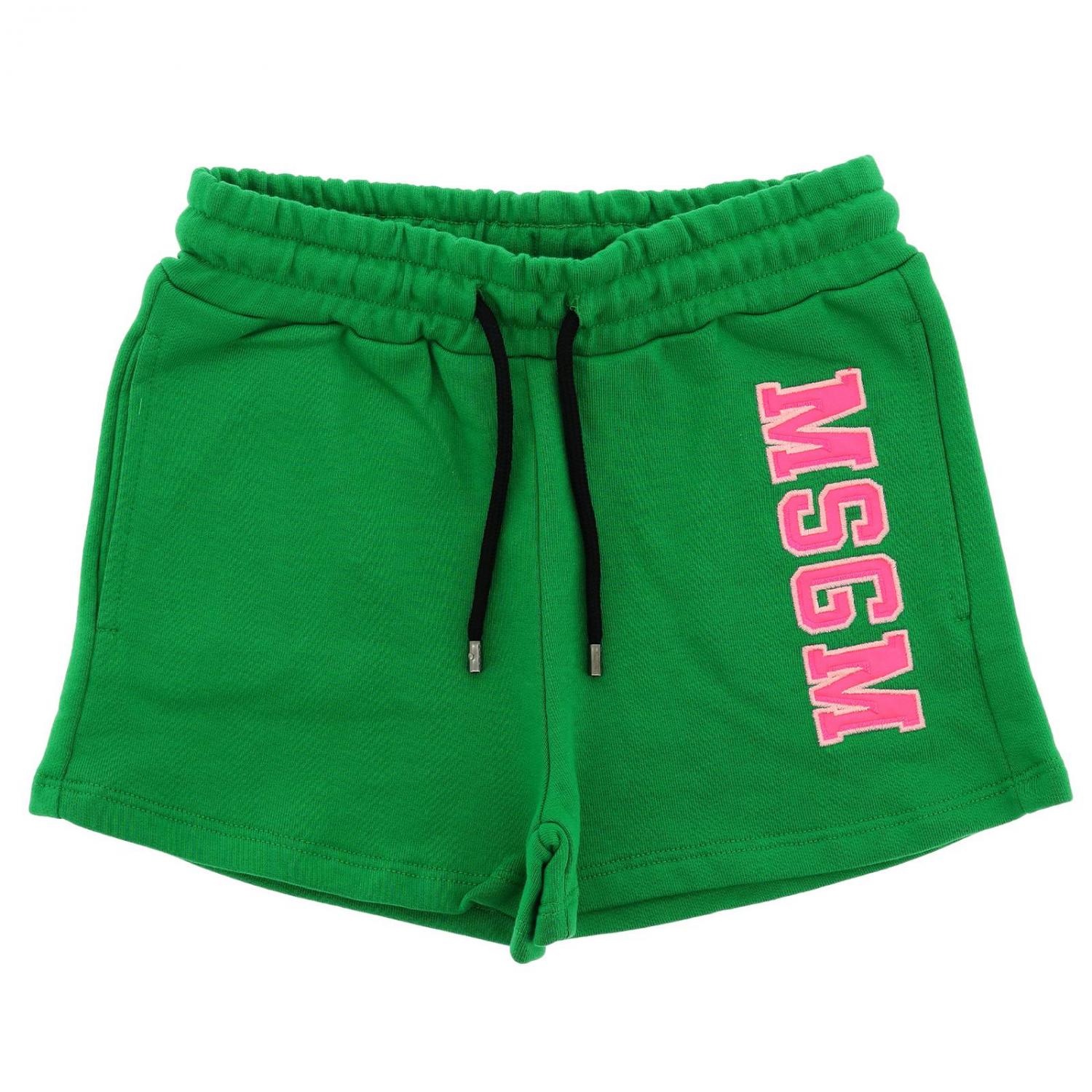 MSGM KIDS HOSE: MSGM Kids Jungen Hose, Grün - Img 1