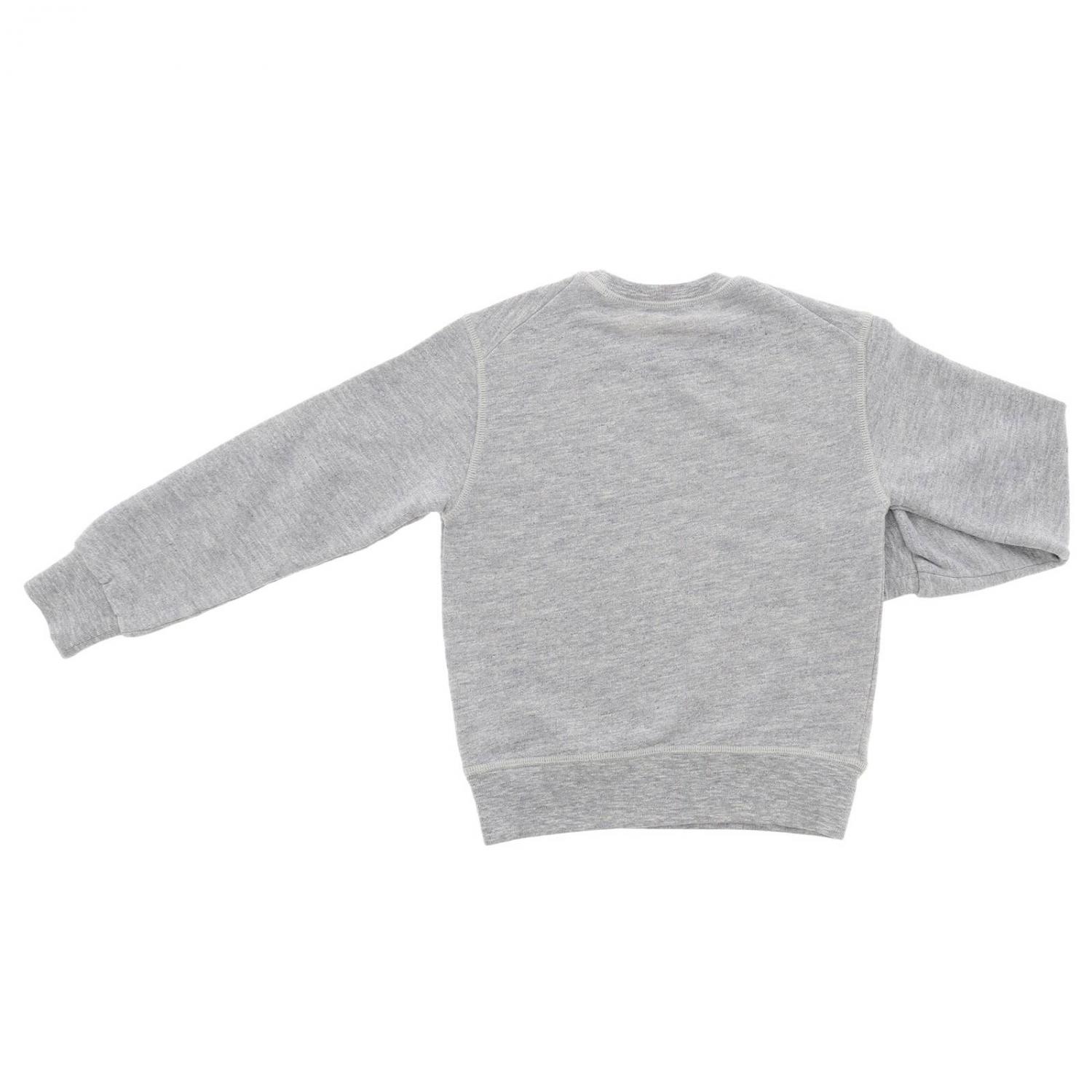 DSQUARED2 SWEATER: Sweater kids Dsquared2 Junior, Grey - Img 2