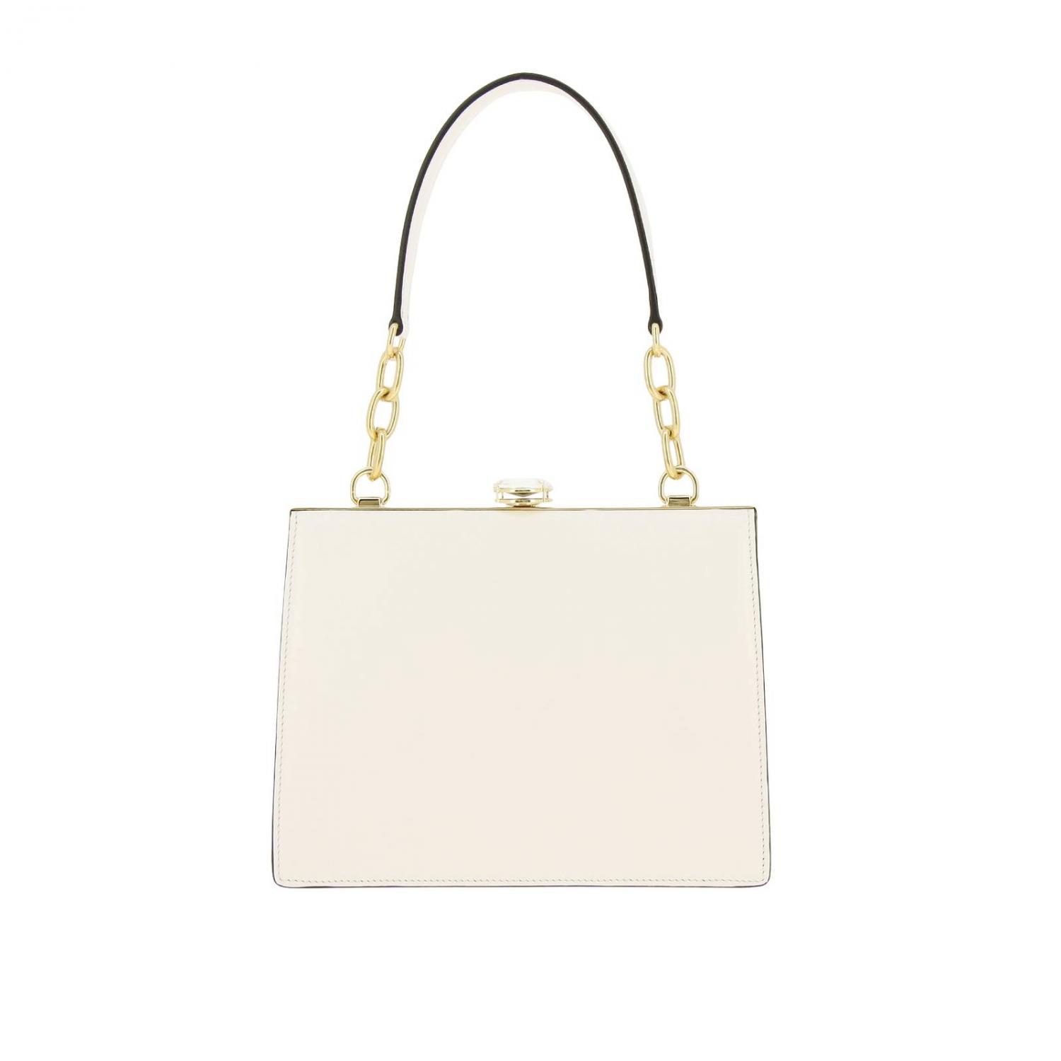 クラッチバッグ MIU MIU Woman Clutch White 5BK004 2AIX F0009 MIU MIU: Shoulder bag women - White | Miu Miu clutch 5BK004