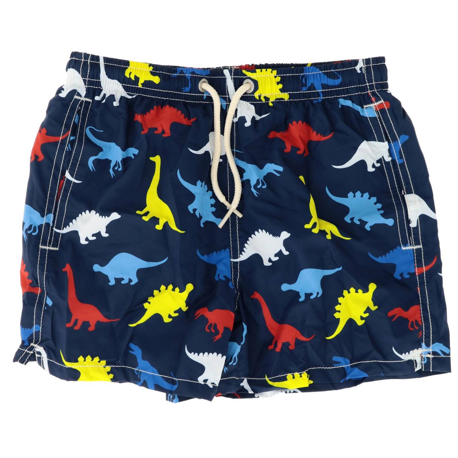 MC2 SAINT BARTH SWIMSUIT: Swimsuit kids Mc2 Saint Barth, Blue - Img 1