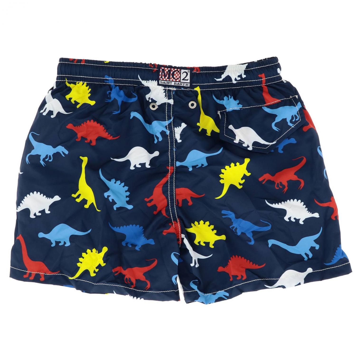 MC2 SAINT BARTH SWIMSUIT: Swimsuit kids Mc2 Saint Barth, Blue - Img 2