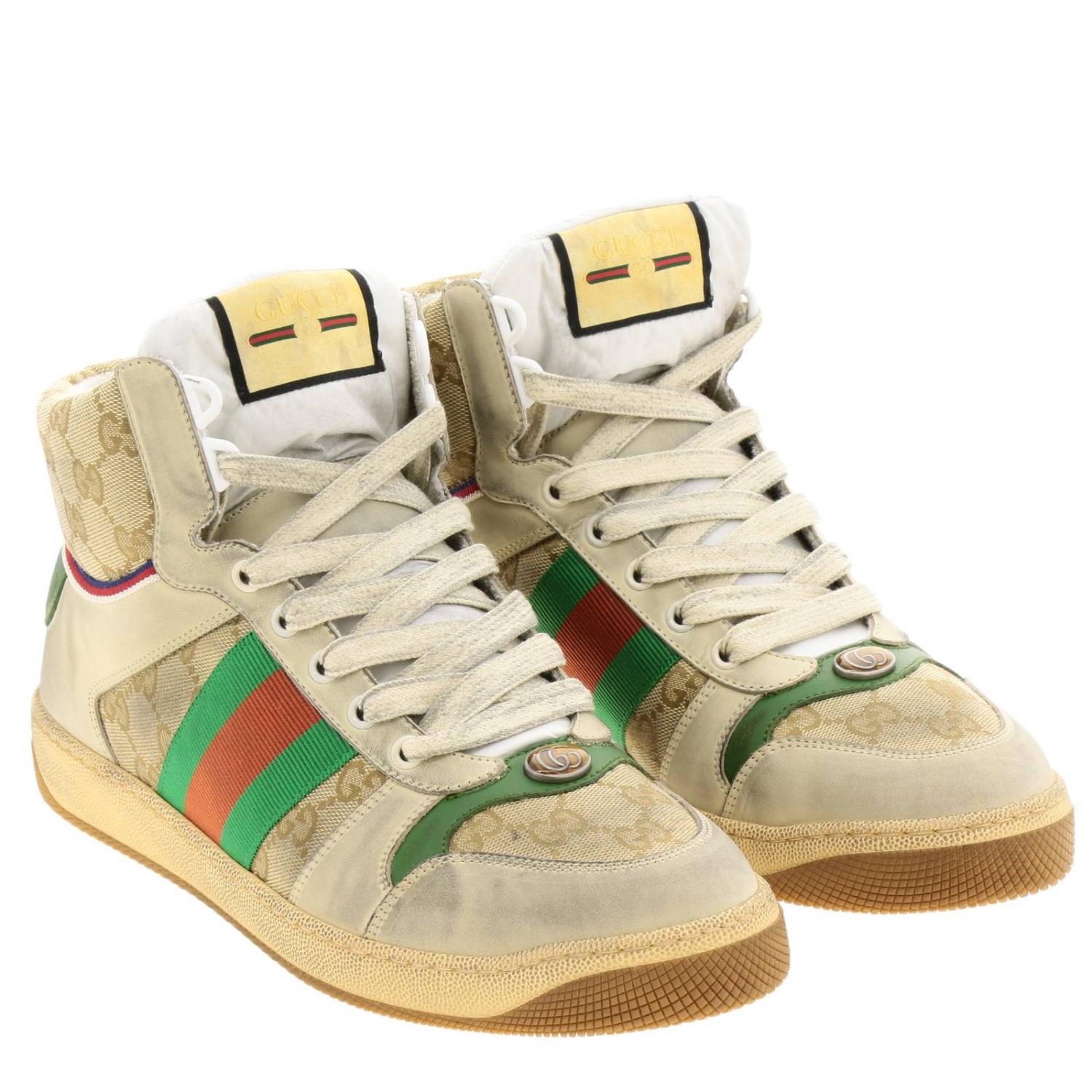 GUCCI SNEAKERS: Shoes men Gucci, Beige - Img 2
