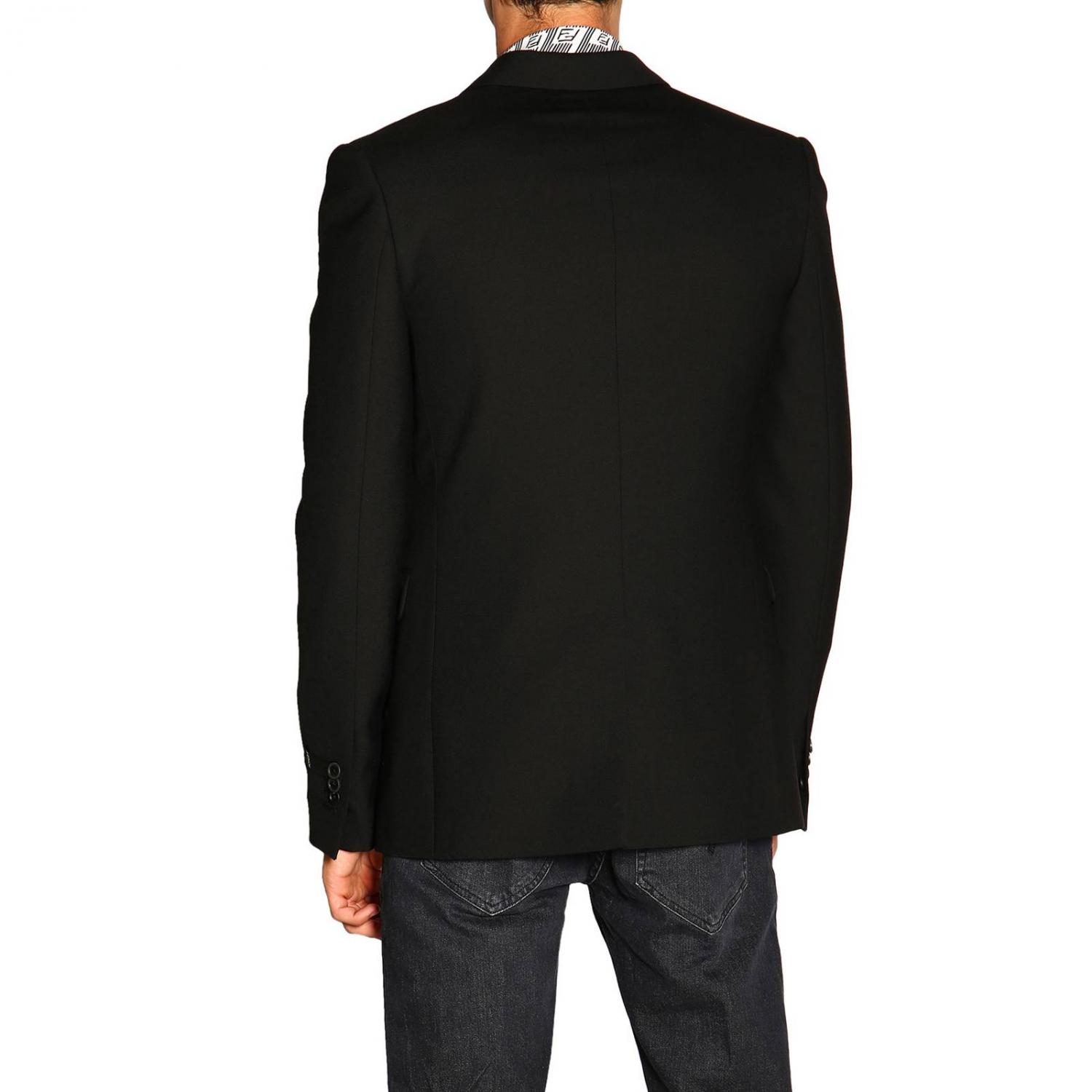 FENDI BLAZER: Blazer men Fendi, Black - Img 3