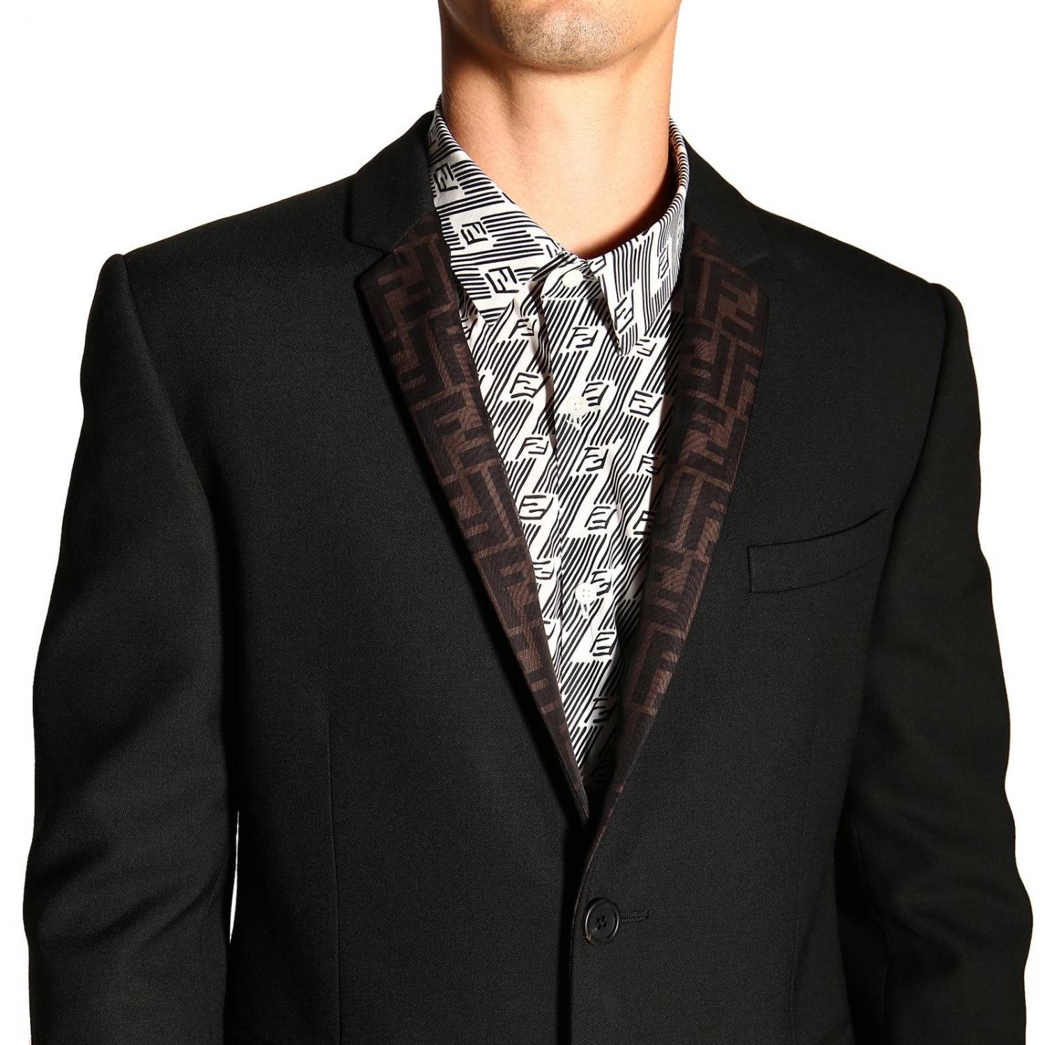 FENDI BLAZER: Blazer men Fendi, Black - Img 5