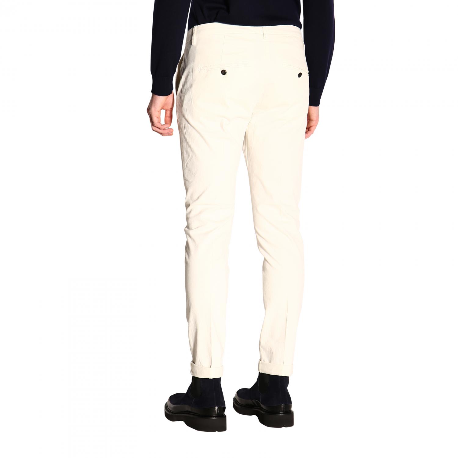 DONDUP PANTALONES: Pantalón hombre Dondup, Blanco - Img 3