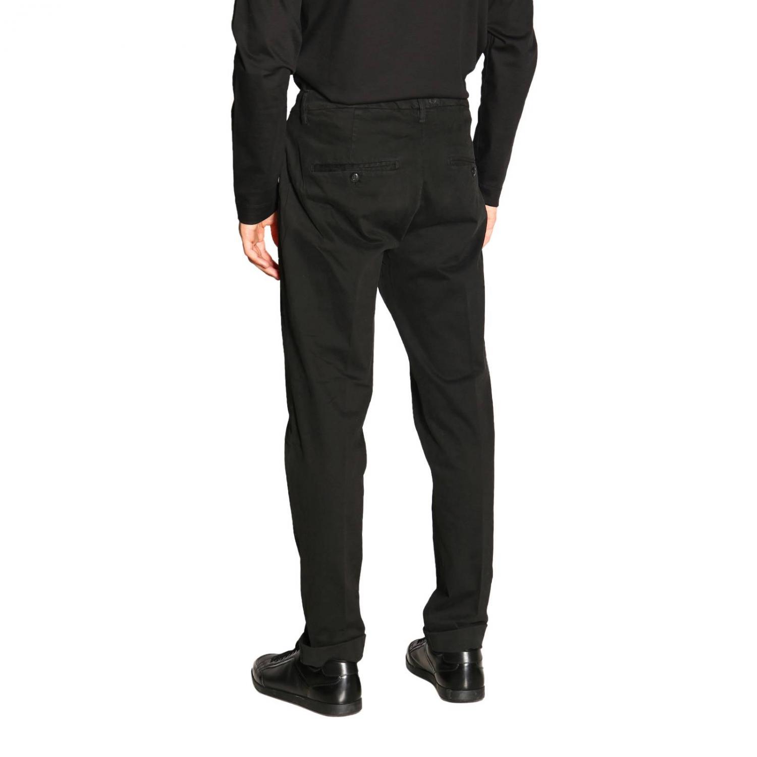 DONDUP PANTS: Pants men Dondup, Black - Img 2