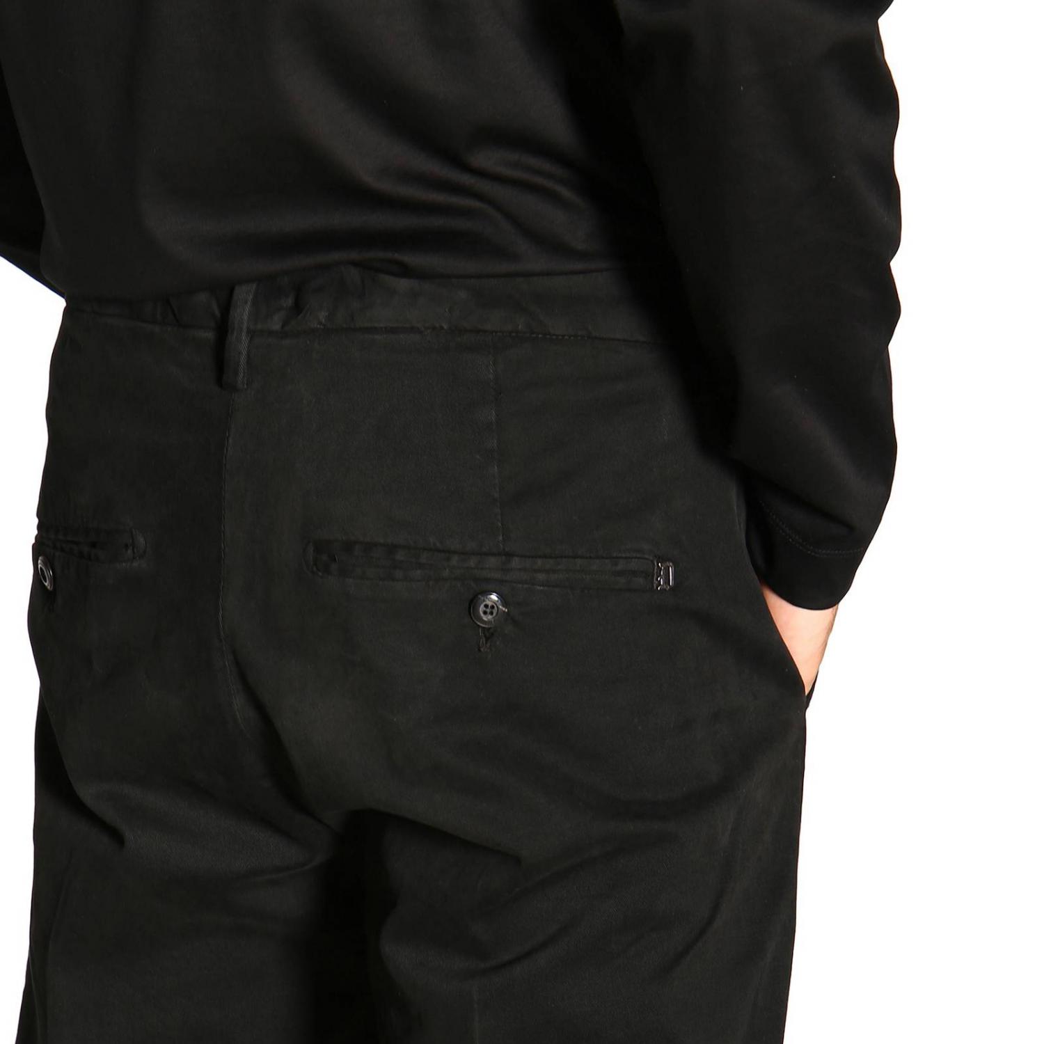 DONDUP PANTS: Pants men Dondup, Black - Img 4