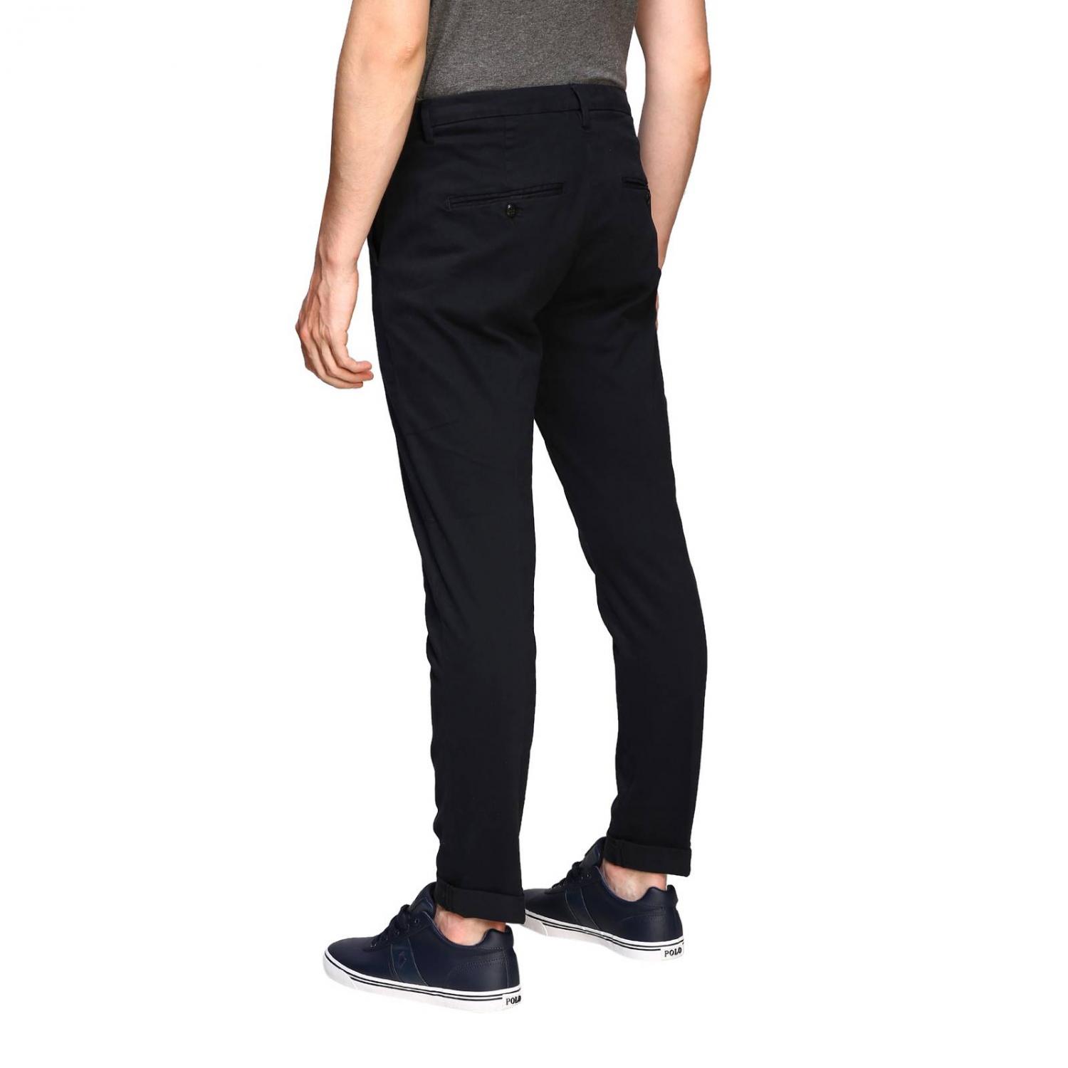 DONDUP PANTS: Pants men Dondup, Blue - Img 2