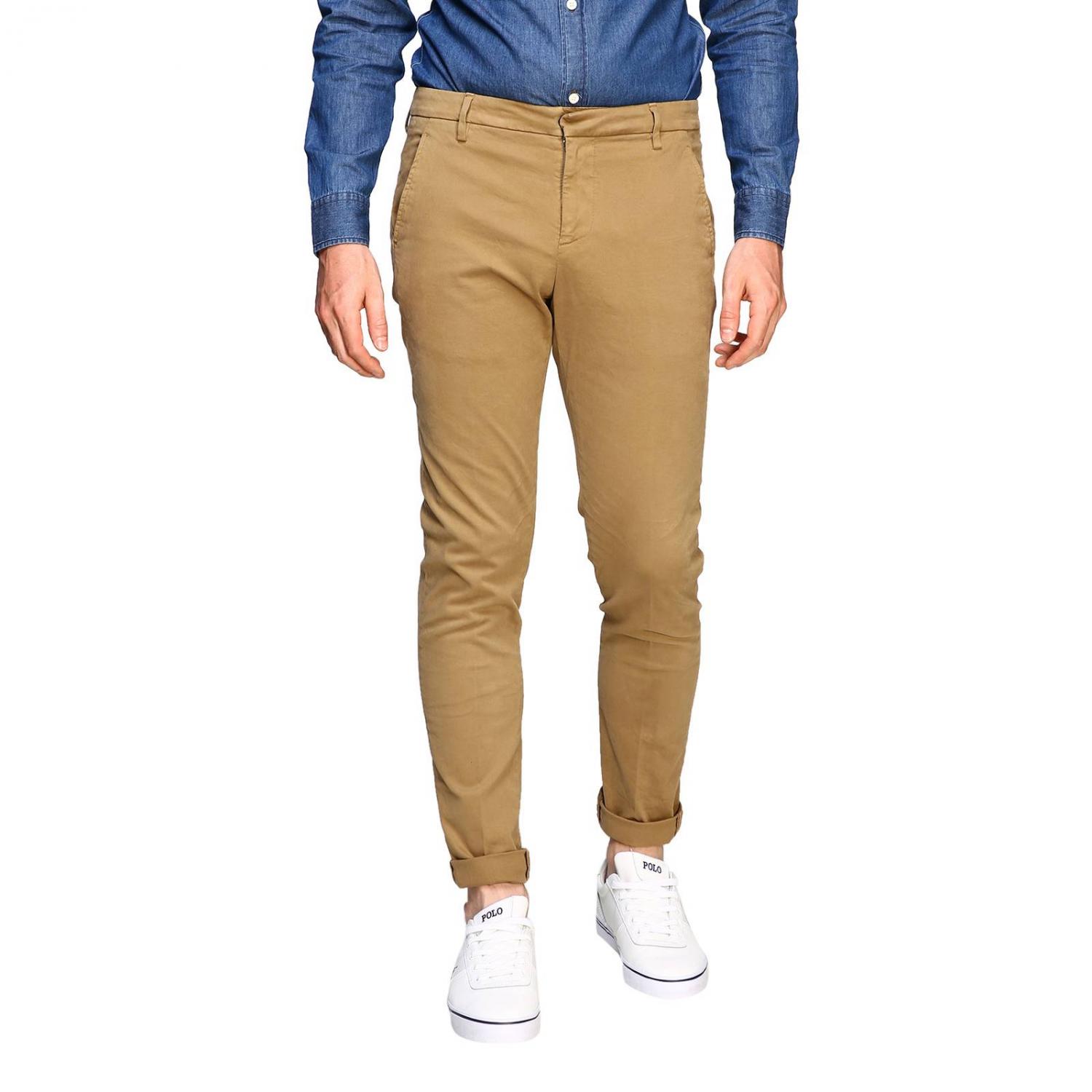 DONDUP PANTS: Pants men Dondup, Beige - Img 1