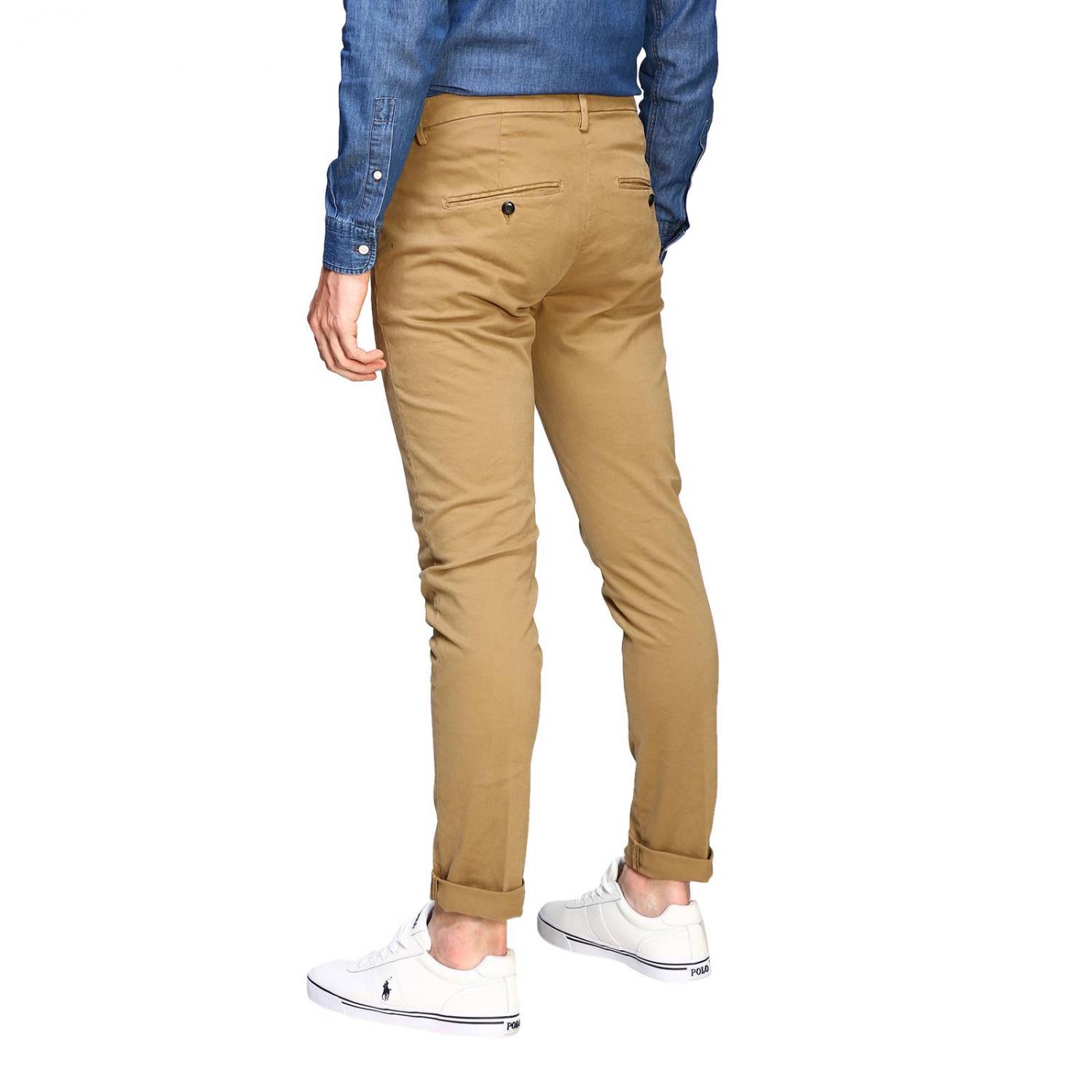 DONDUP PANTS: Pants men Dondup, Beige - Img 3