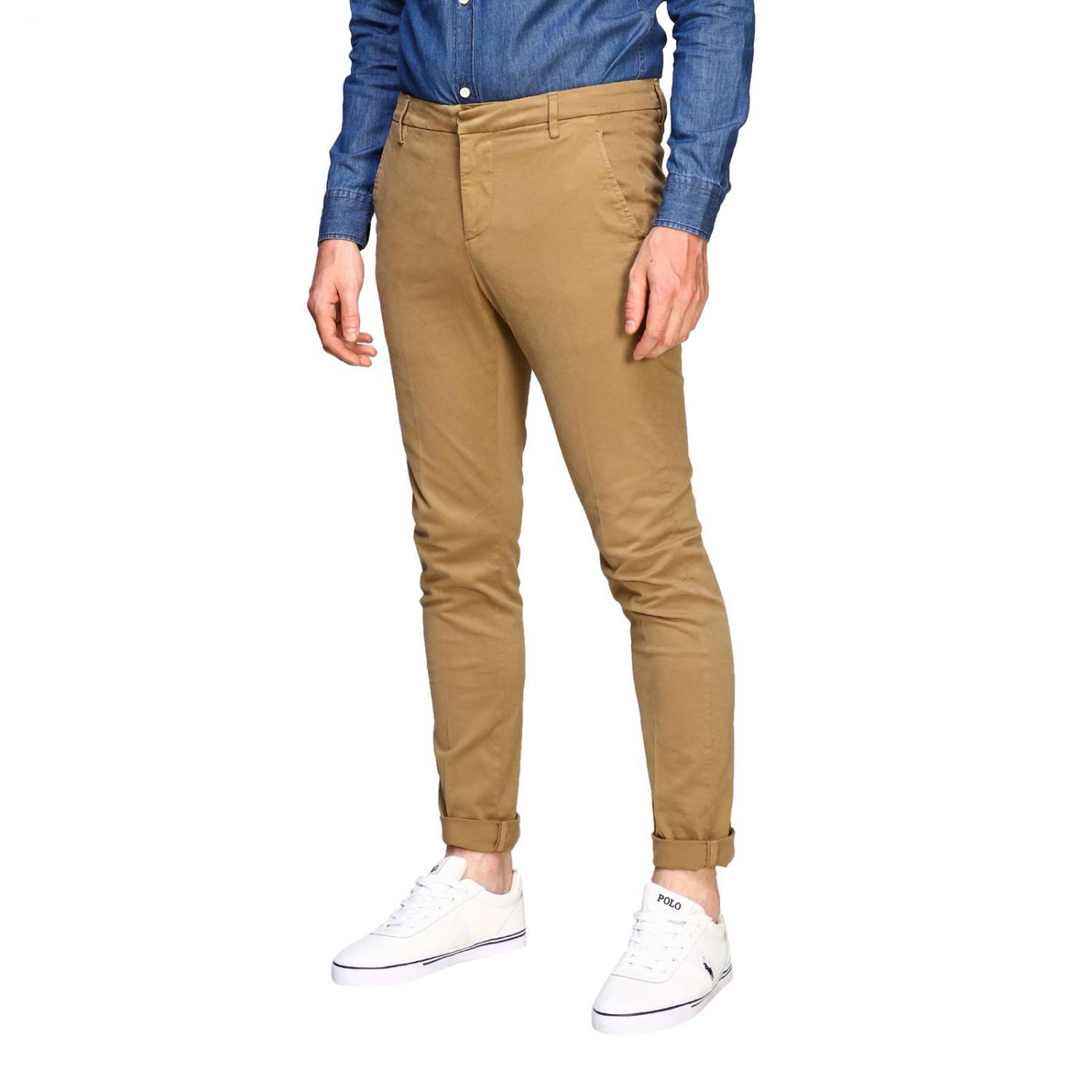 DONDUP PANTS: Pants men Dondup, Beige - Img 4