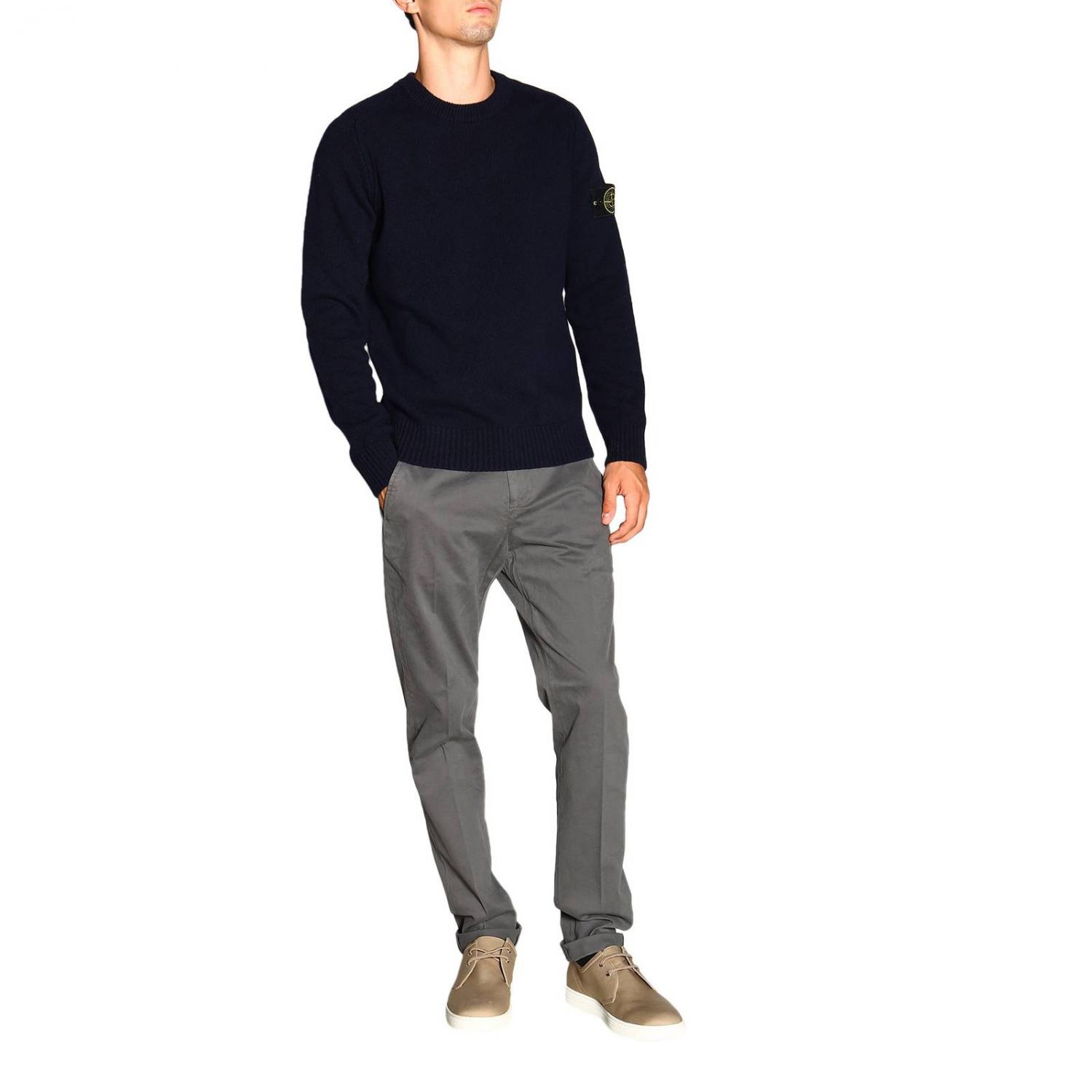 DONDUP PANTS: Pants men Dondup, Charcoal - Img 2