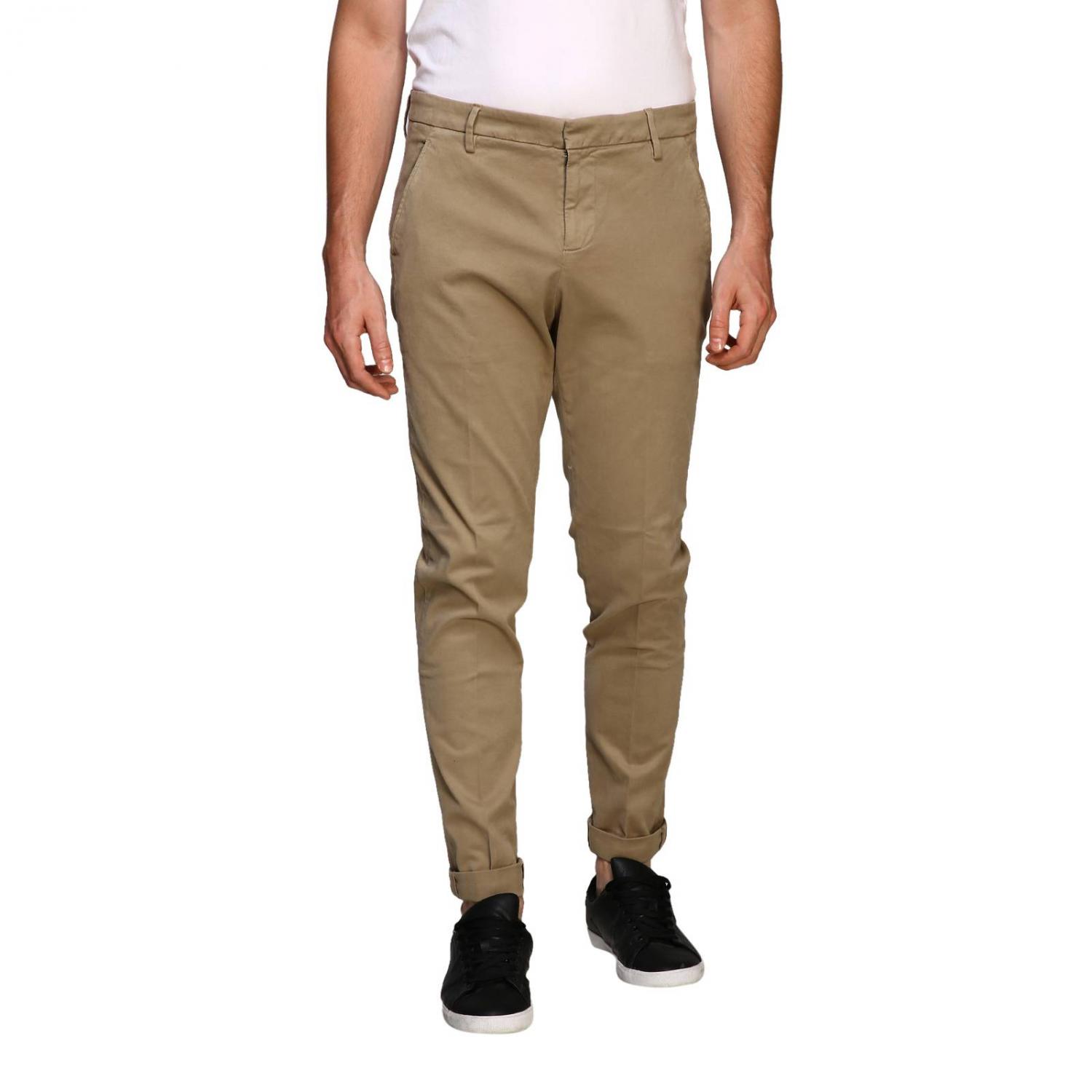 DONDUP PANTS: Pants men Dondup, Sand - Img 1
