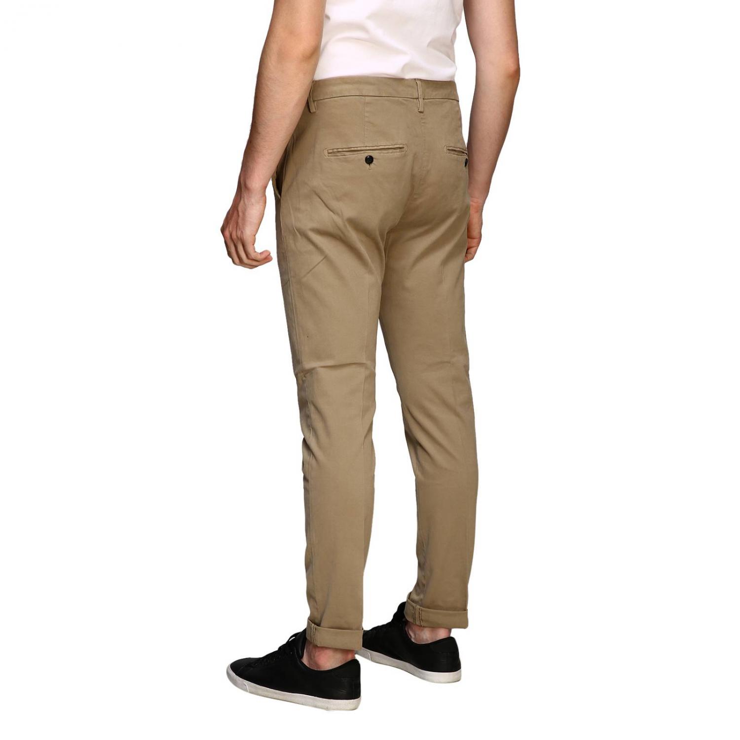 DONDUP PANTS: Pants men Dondup, Sand - Img 3