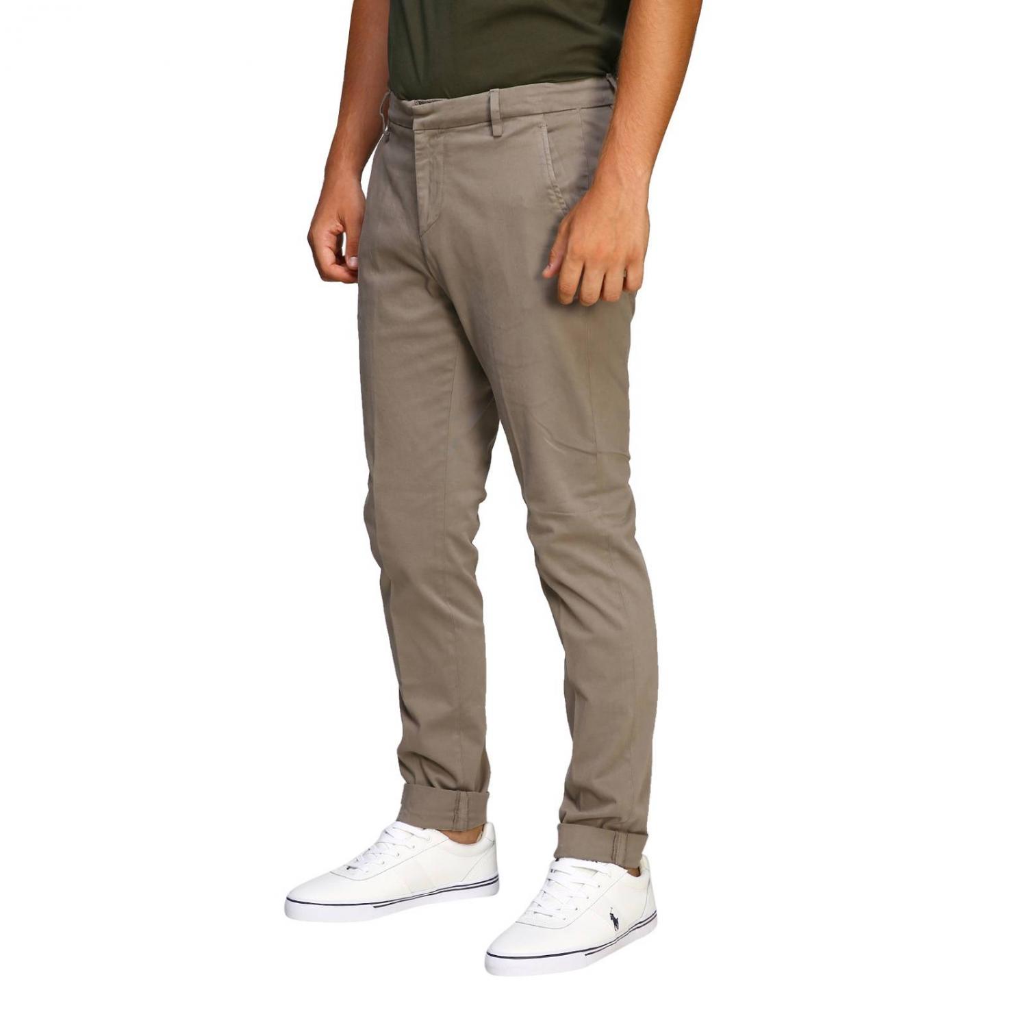 DONDUP PANTS: Pants men Dondup, Dove Grey - Img 3