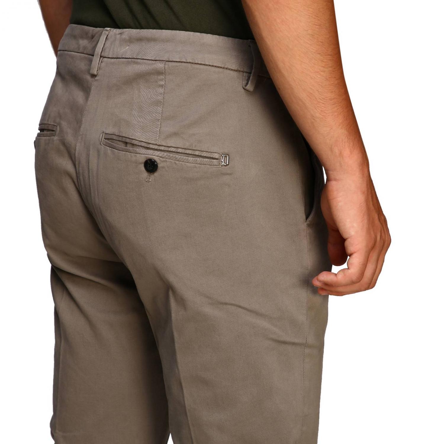 DONDUP PANTS: Pants men Dondup, Dove Grey - Img 4