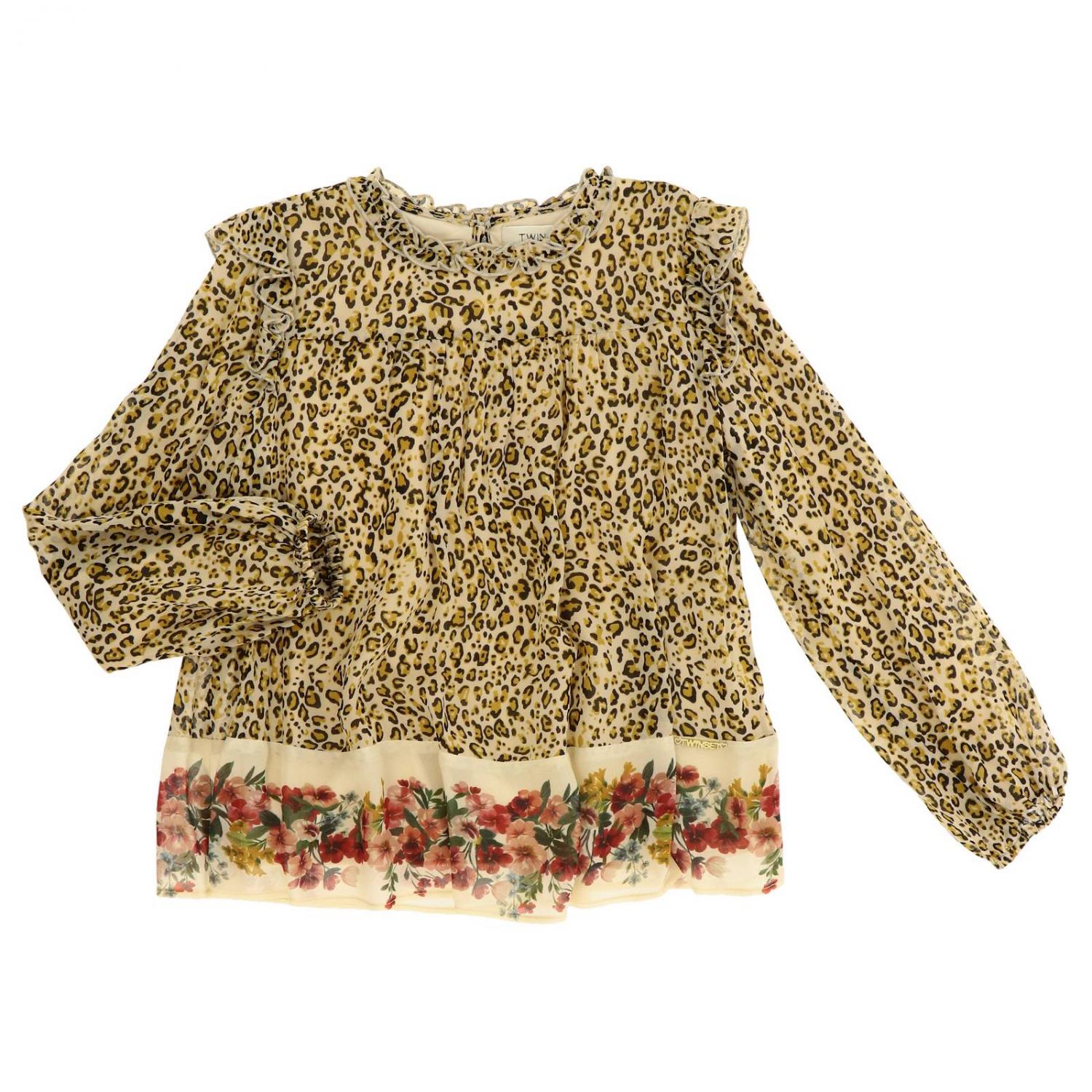 TWINSET TOP: Top niños Twin Set, Beige - Img 1