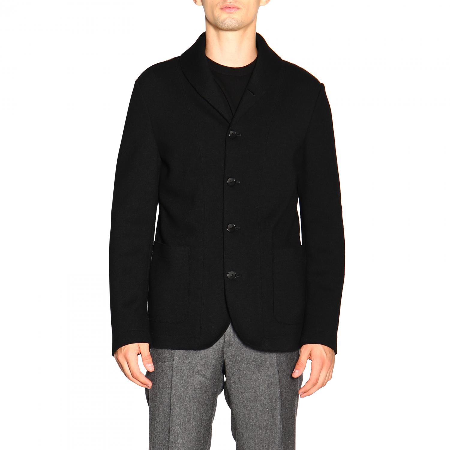 GIORGIO ARMANI BLAZER: Einreihige Jacke von Giorgio Armani, Blau - Img 1