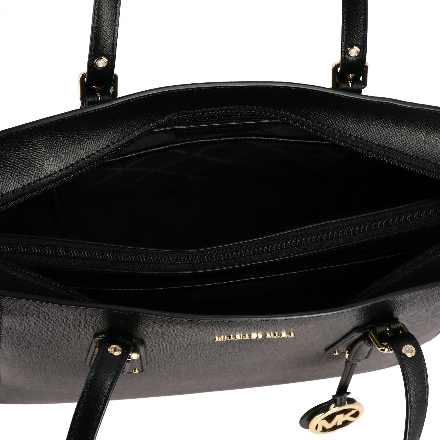 MICHAEL KORS BOLSO DE HOMBRO: Michael Kors Voyager east west bolso de mano de cuero microoperado, Negro - Img 4