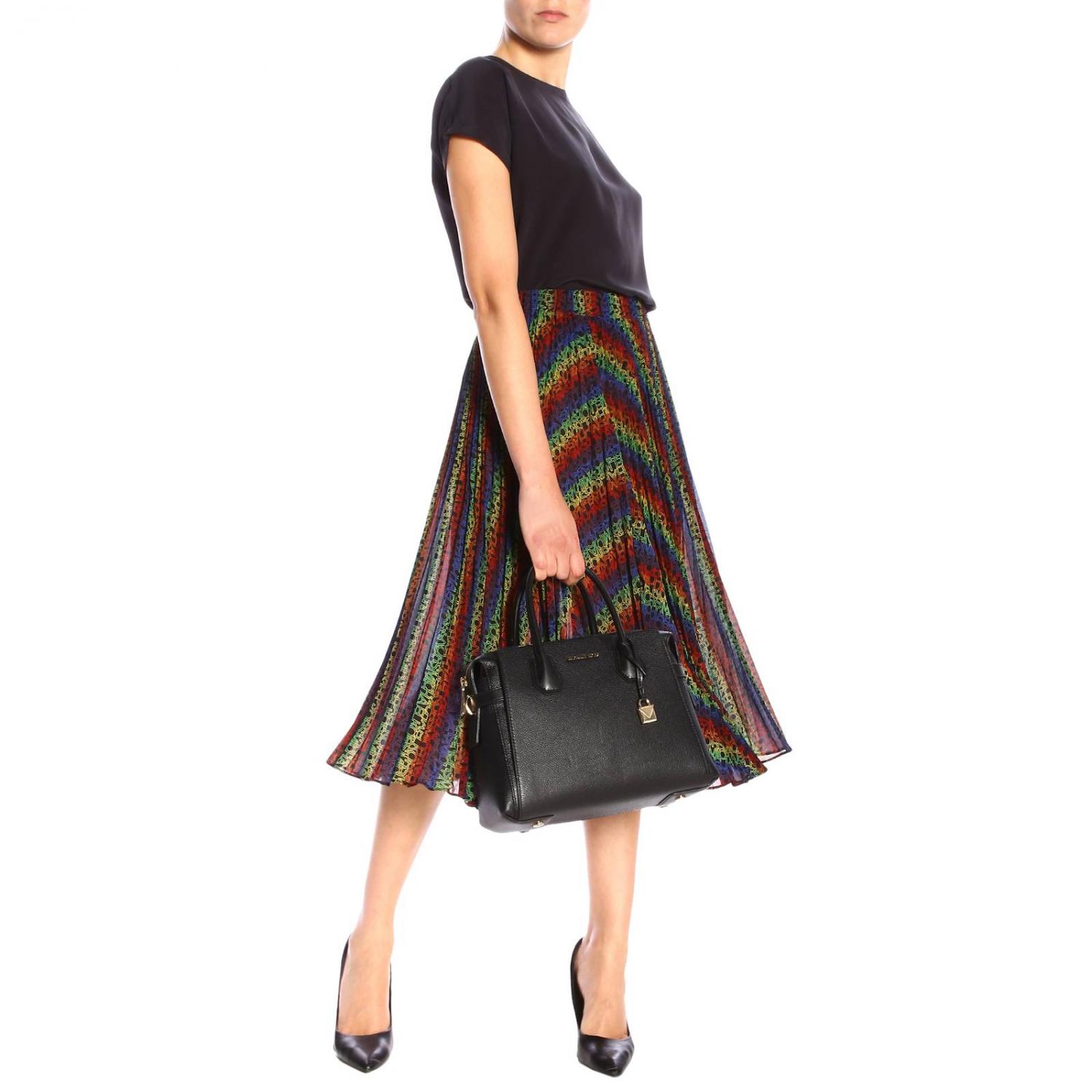 MICHAEL KORS СУМКА С КОРОТКИМИ РУЧКАМИ: Сумка Mercer medium Michael Kors из дубленной кожи, Черный - Img 2