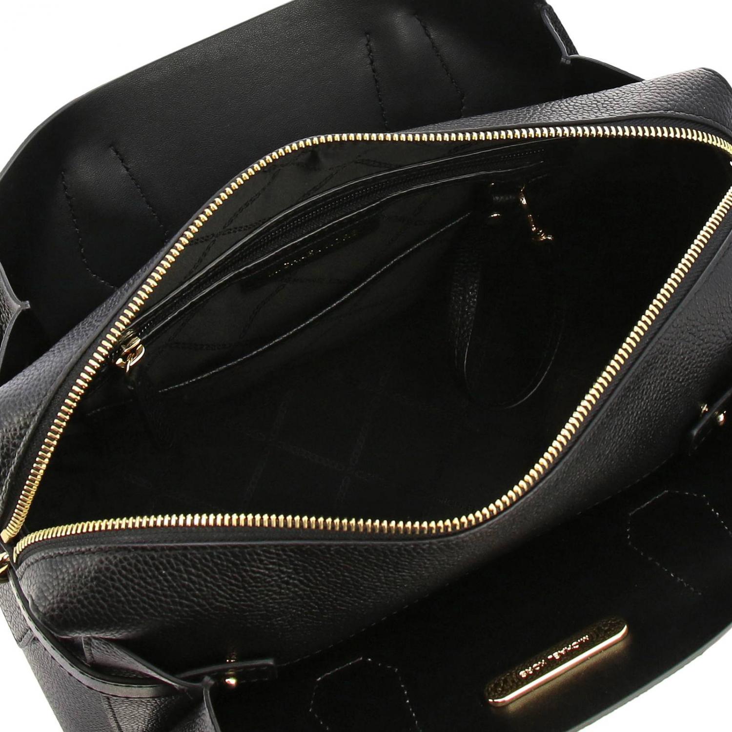 MICHAEL KORS СУМКА С КОРОТКИМИ РУЧКАМИ: Сумка Mercer medium Michael Kors из дубленной кожи, Черный - Img 5