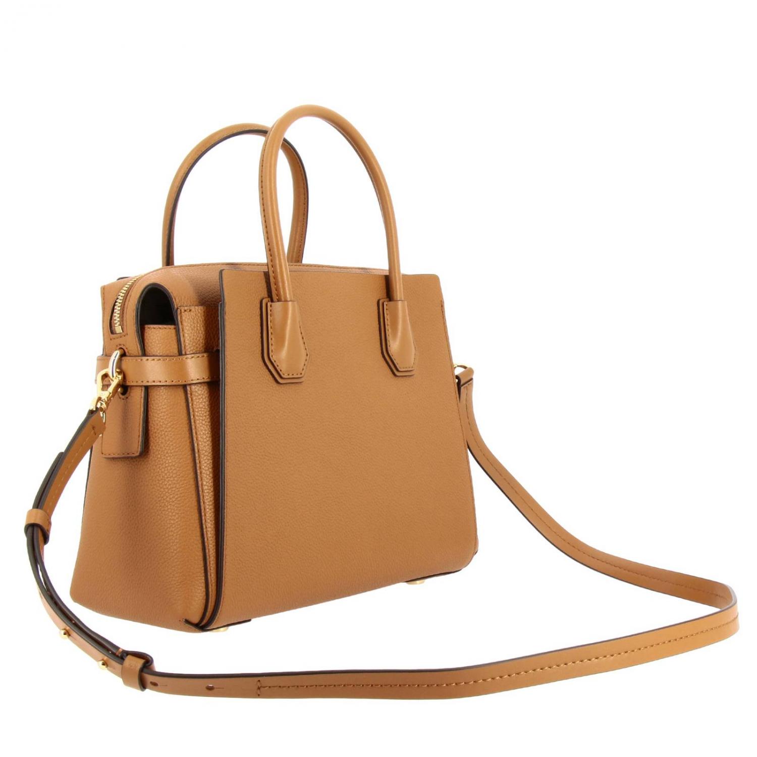 MICHAEL KORS СУМКА С КОРОТКИМИ РУЧКАМИ: Сумка Mercer medium Michael Kors из дубленной кожи, Кожаный - Img 3