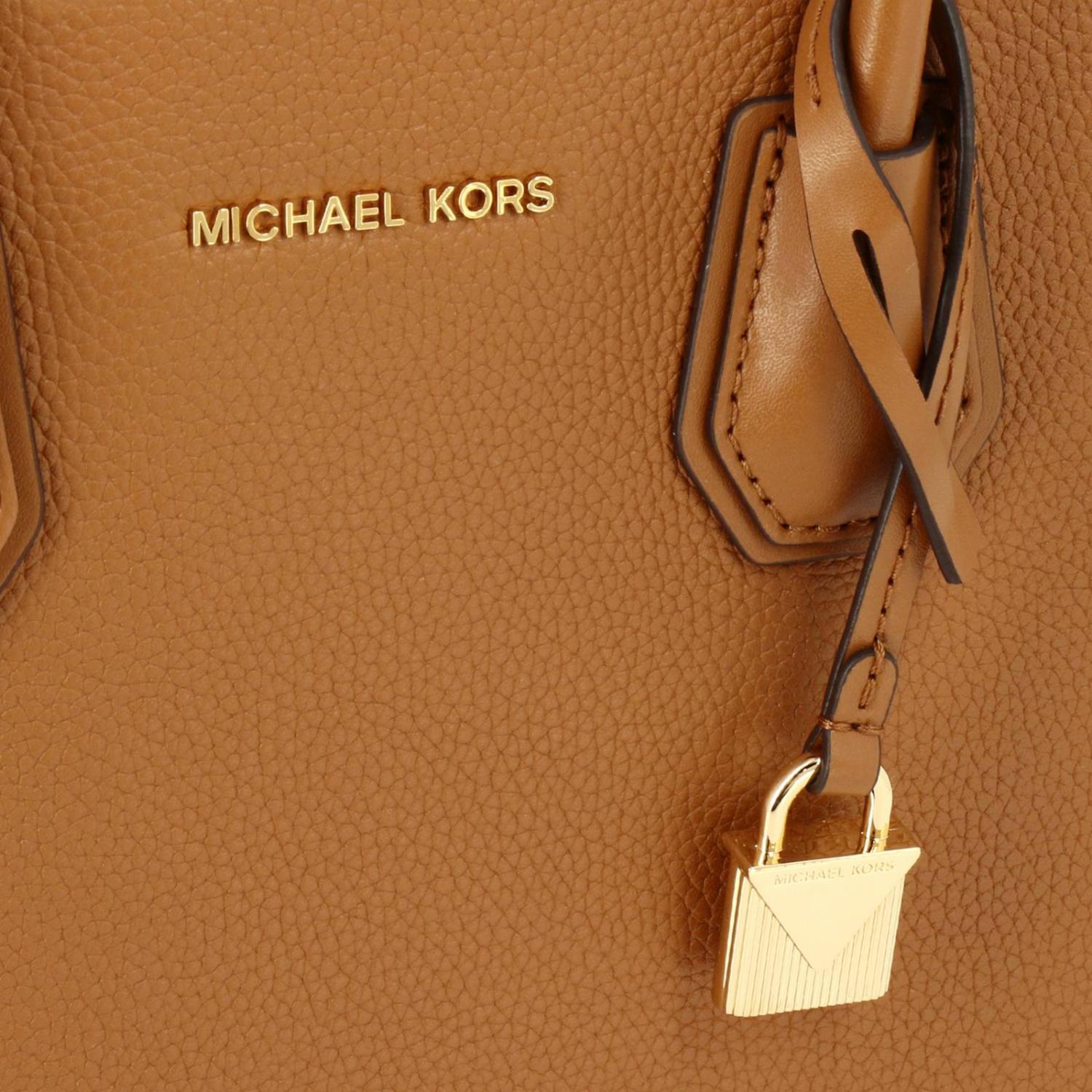 MICHAEL KORS СУМКА С КОРОТКИМИ РУЧКАМИ: Сумка Mercer medium Michael Kors из дубленной кожи, Кожаный - Img 4