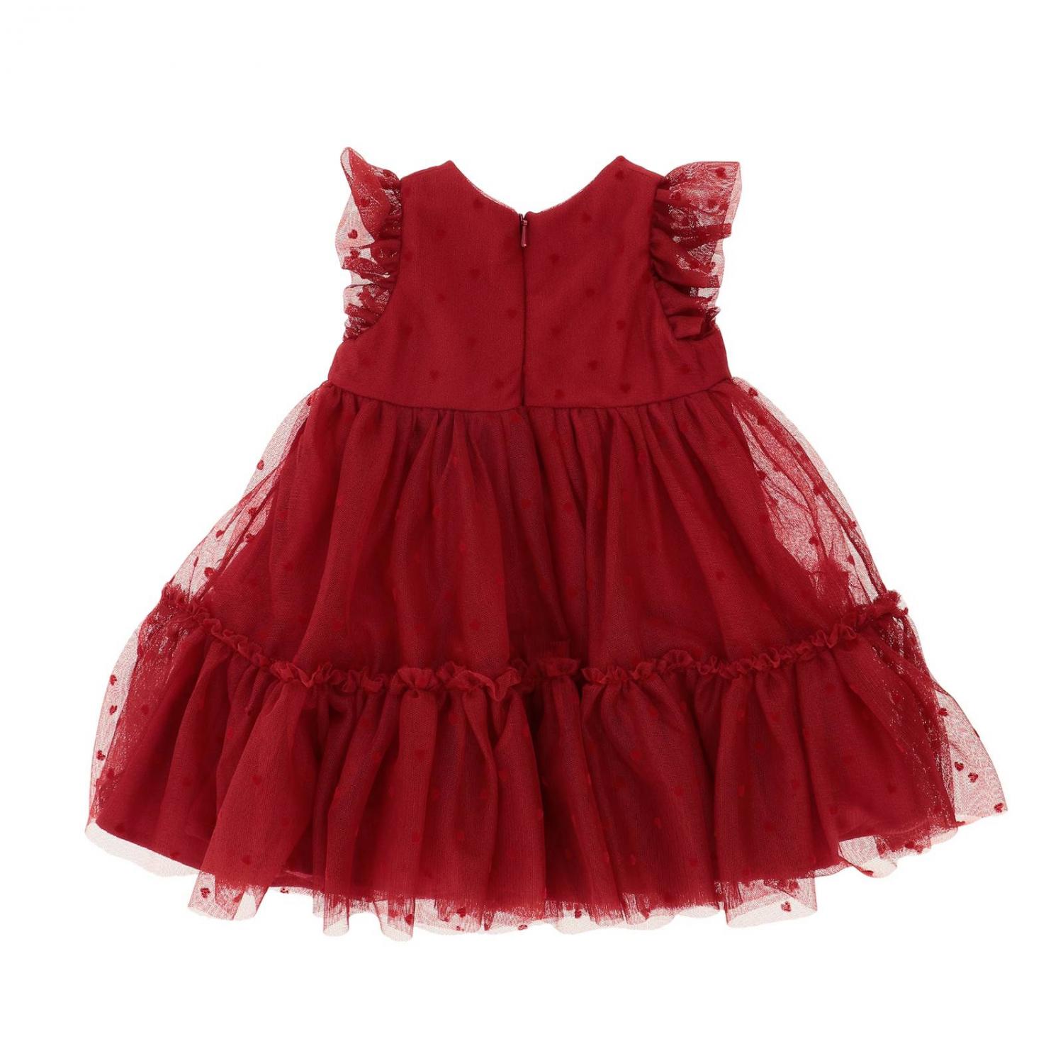 MONNALISA BEBE' STRAMPLER: Monnalisa Bebe' Baby Strampler, Rot - Img 2