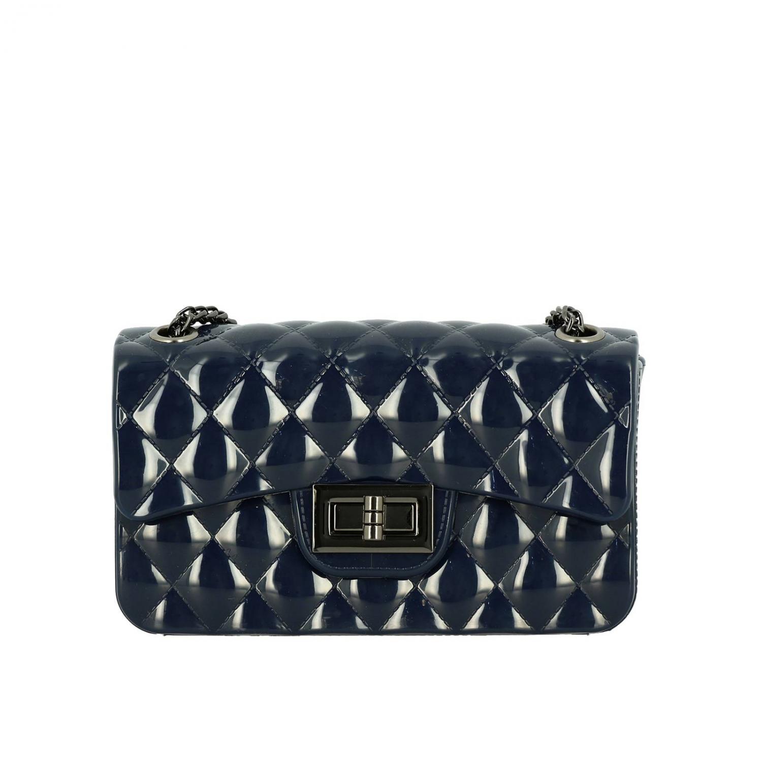 MONNALISA TASCHE: Monnalisa Tasche aus gestepptem Gummi, Blau - Img 1