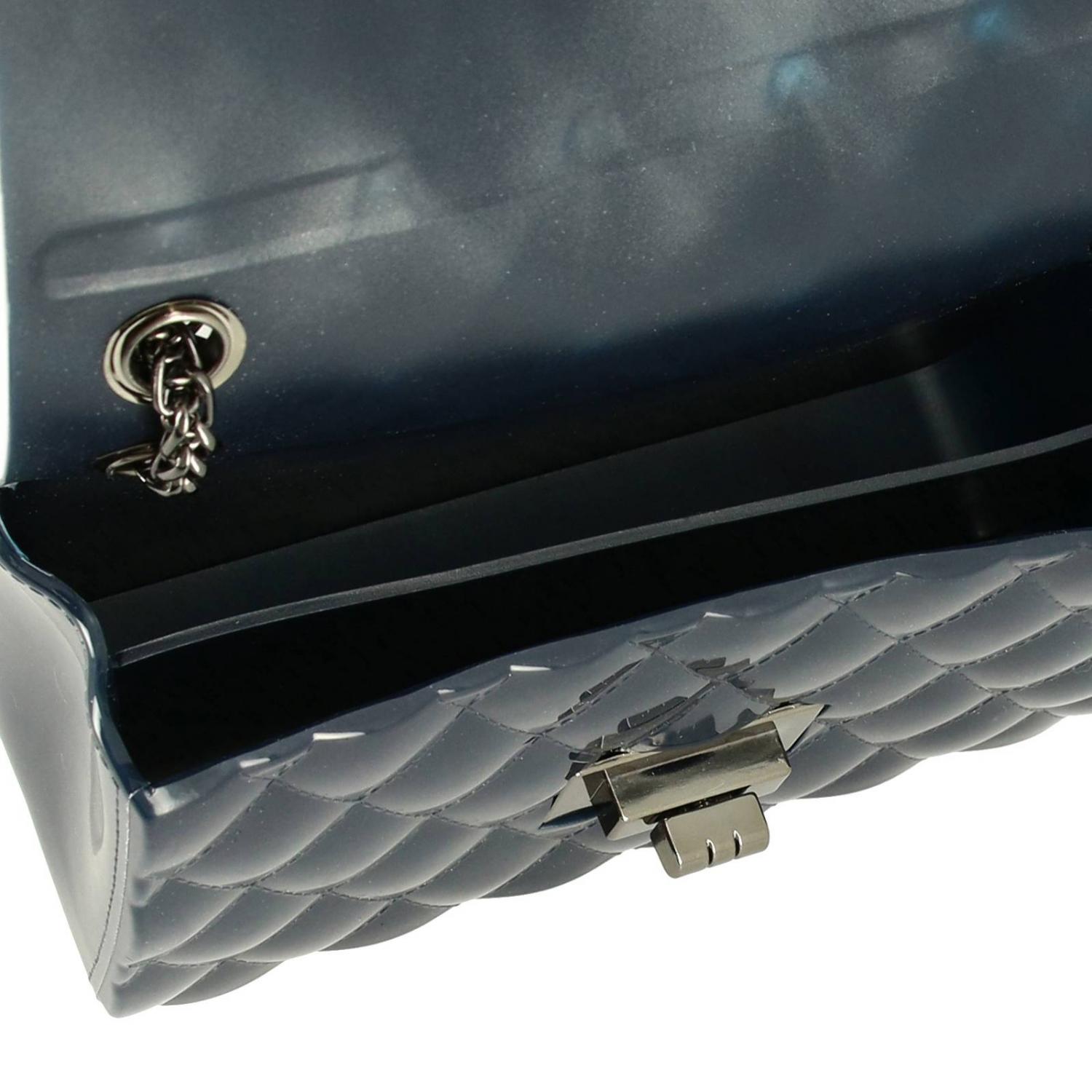 MONNALISA TASCHE: Monnalisa Tasche aus gestepptem Gummi, Blau - Img 4