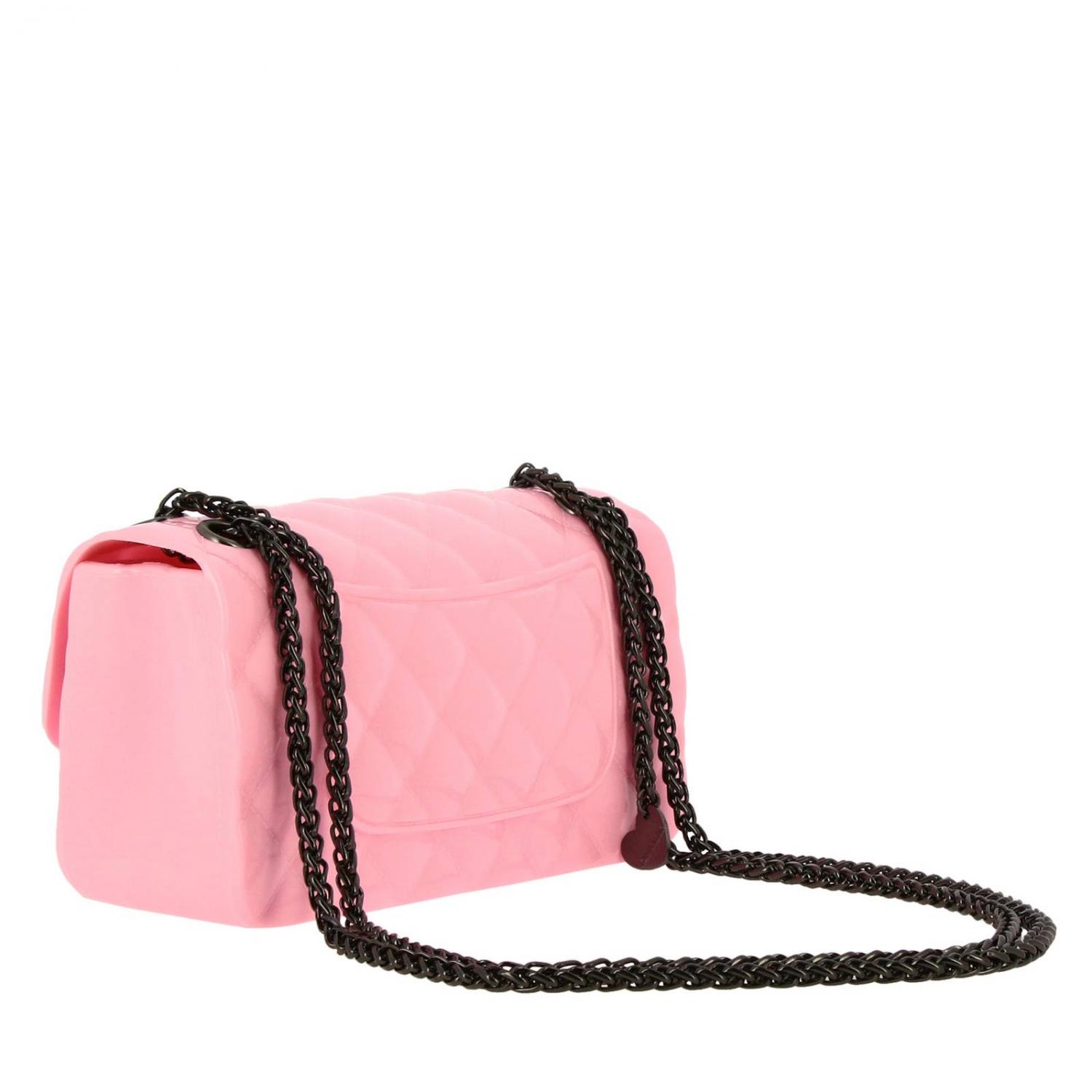 MONNALISA TASCHE: Monnalisa Tasche aus gestepptem Gummi, Pink - Img 2