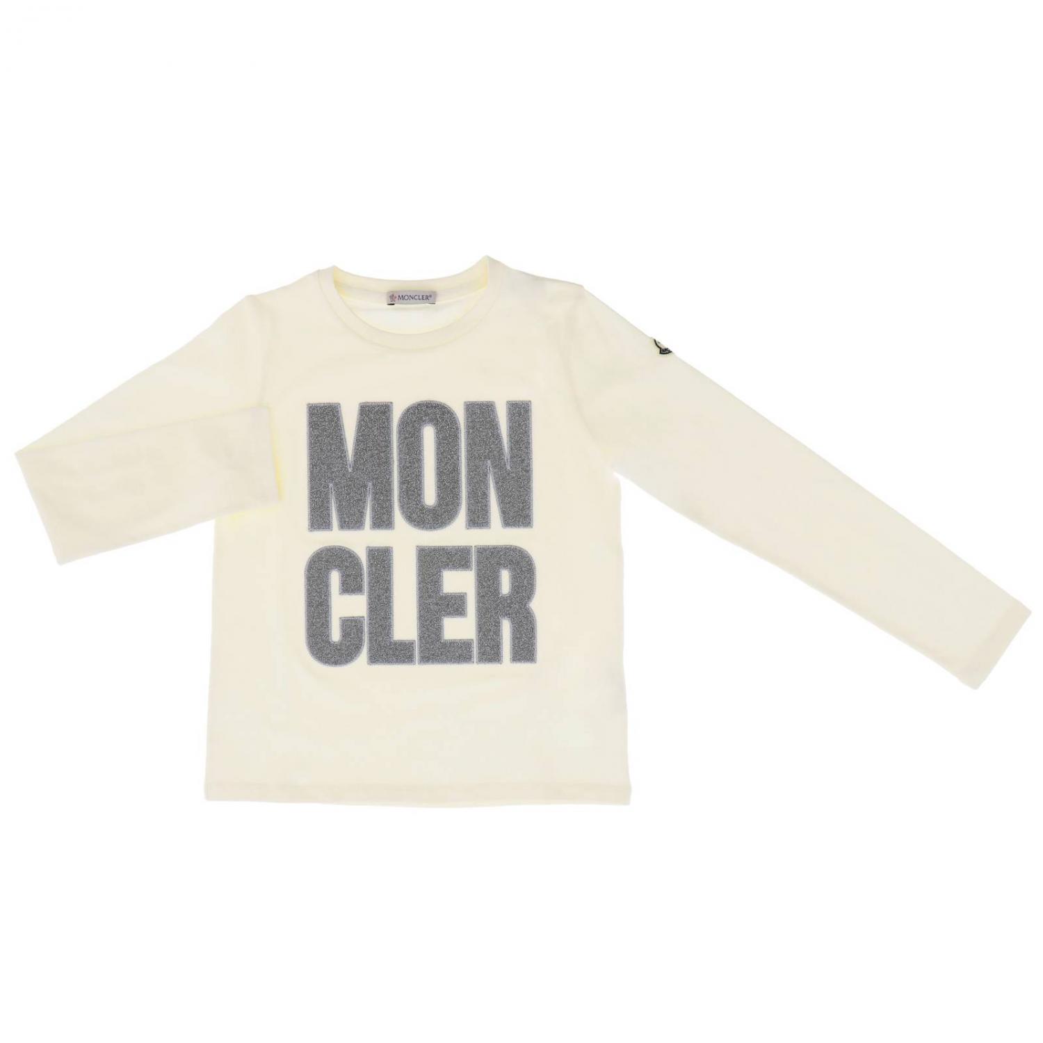 MONCLER CAMISETA: Camisetas niños Moncler, Blanco - Img 1