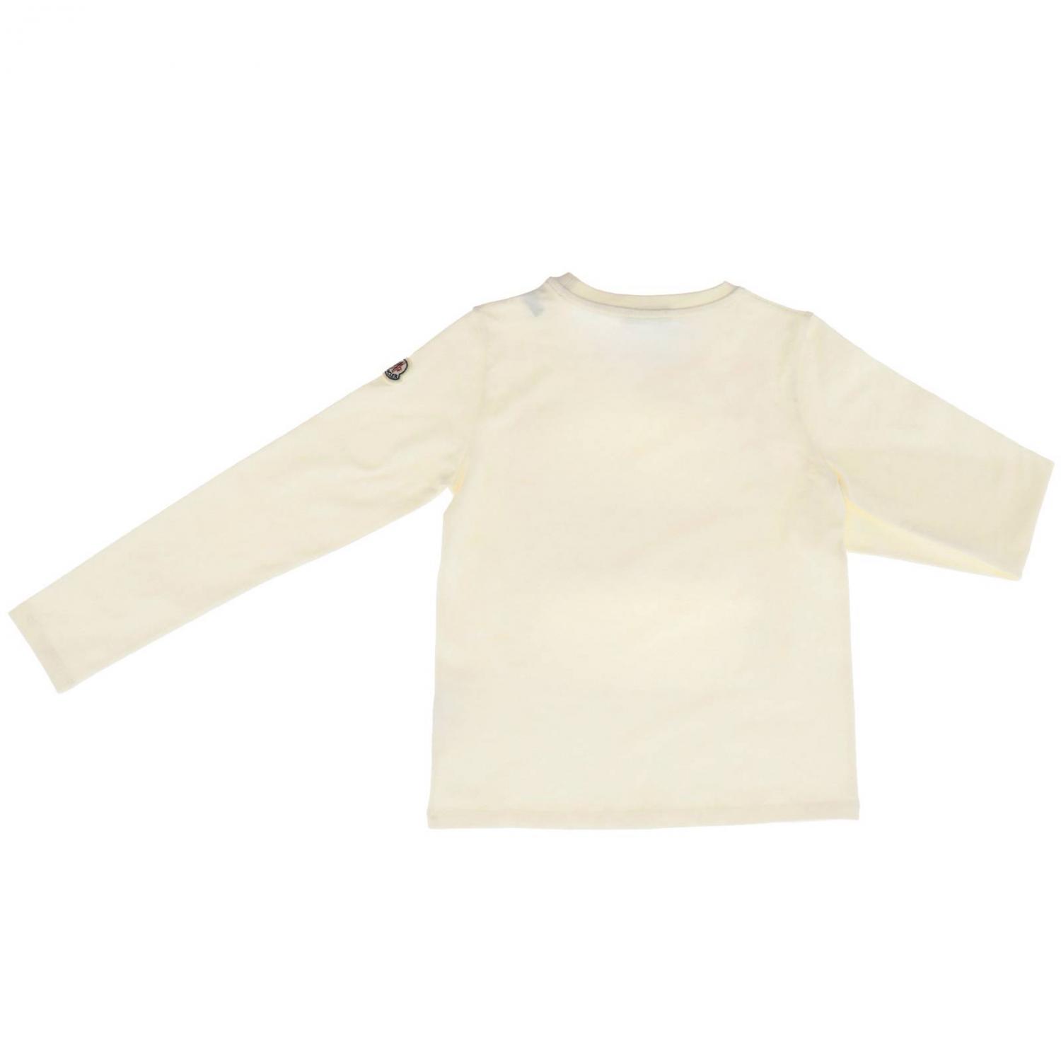 MONCLER CAMISETA: Camisetas niños Moncler, Blanco - Img 2