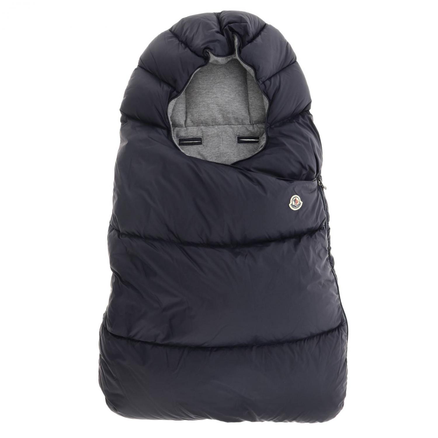 MONCLER JACKE: Moncler Baby Jacke, Blau - Img 1